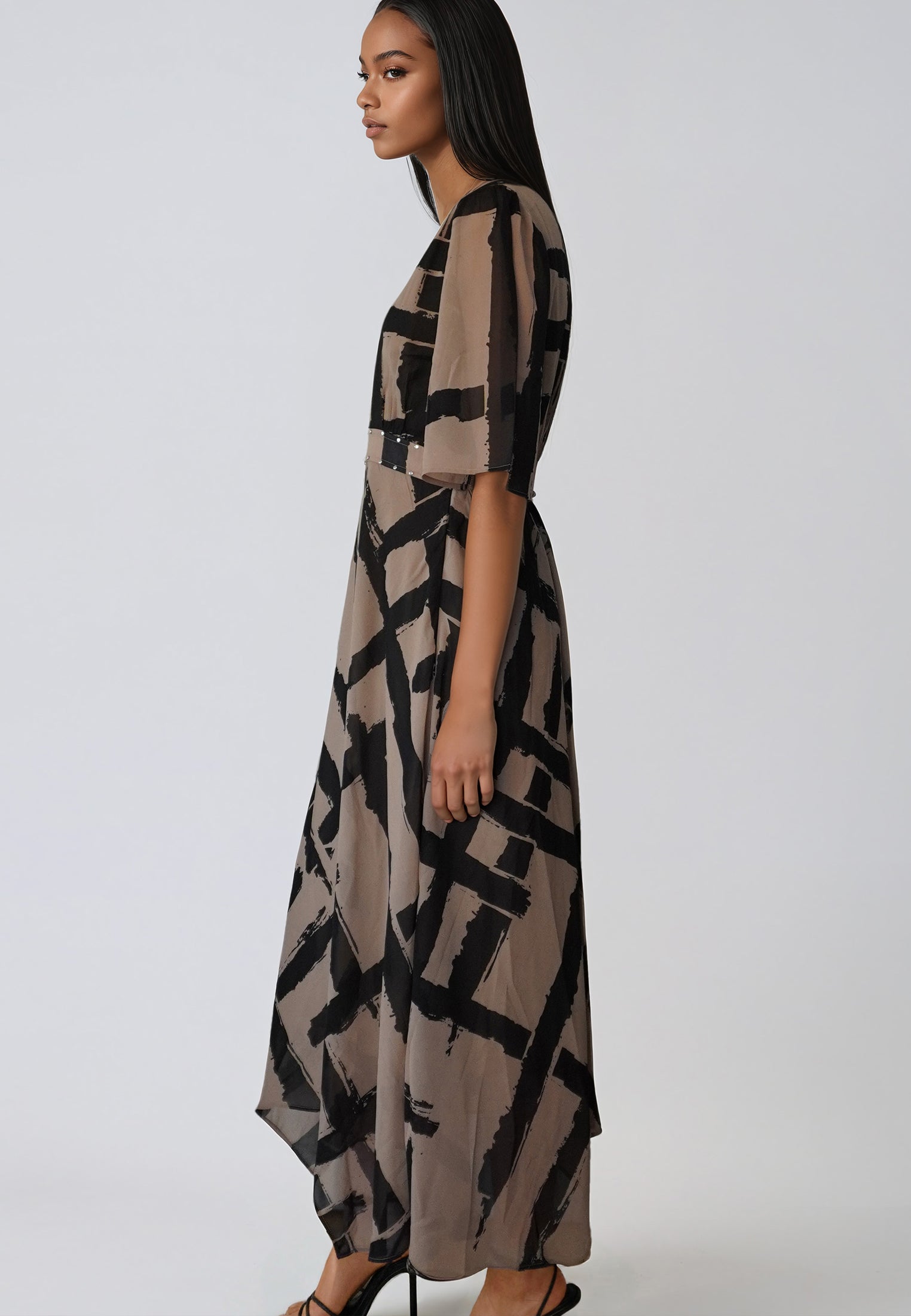 SOLSTICE TEA DRESS SELVAGE COCO