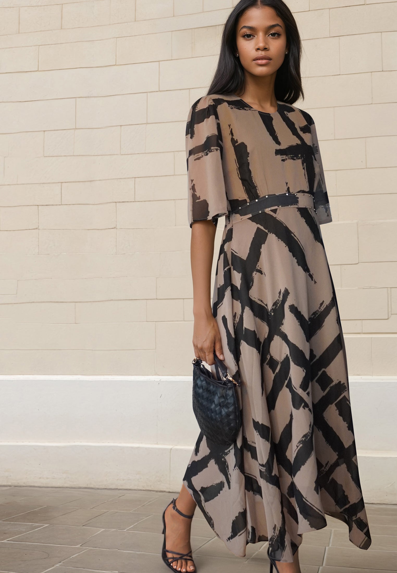 SOLSTICE TEA DRESS SELVAGE COCO