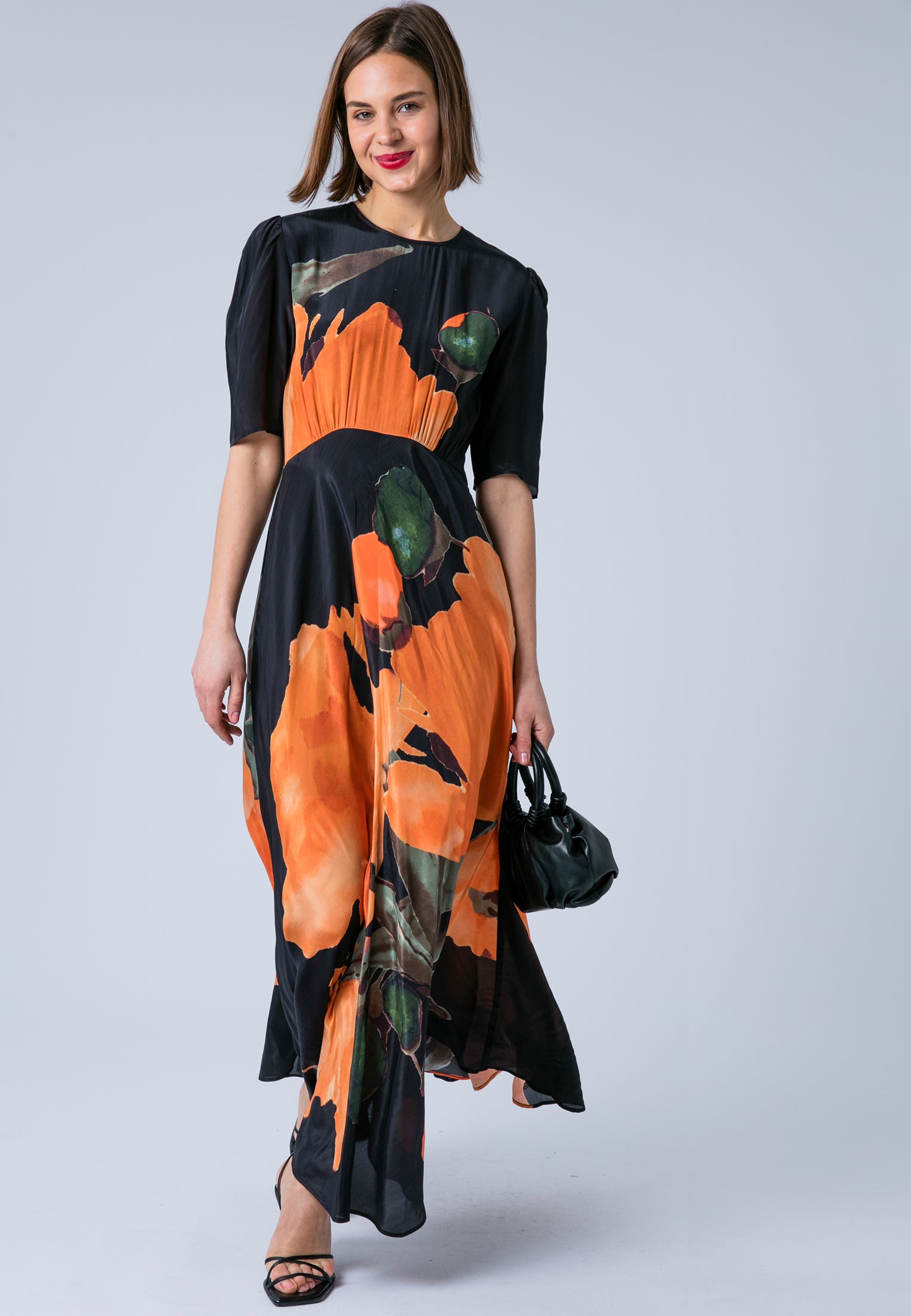 SIENNA MAXI DRESS PRIME ORANGE