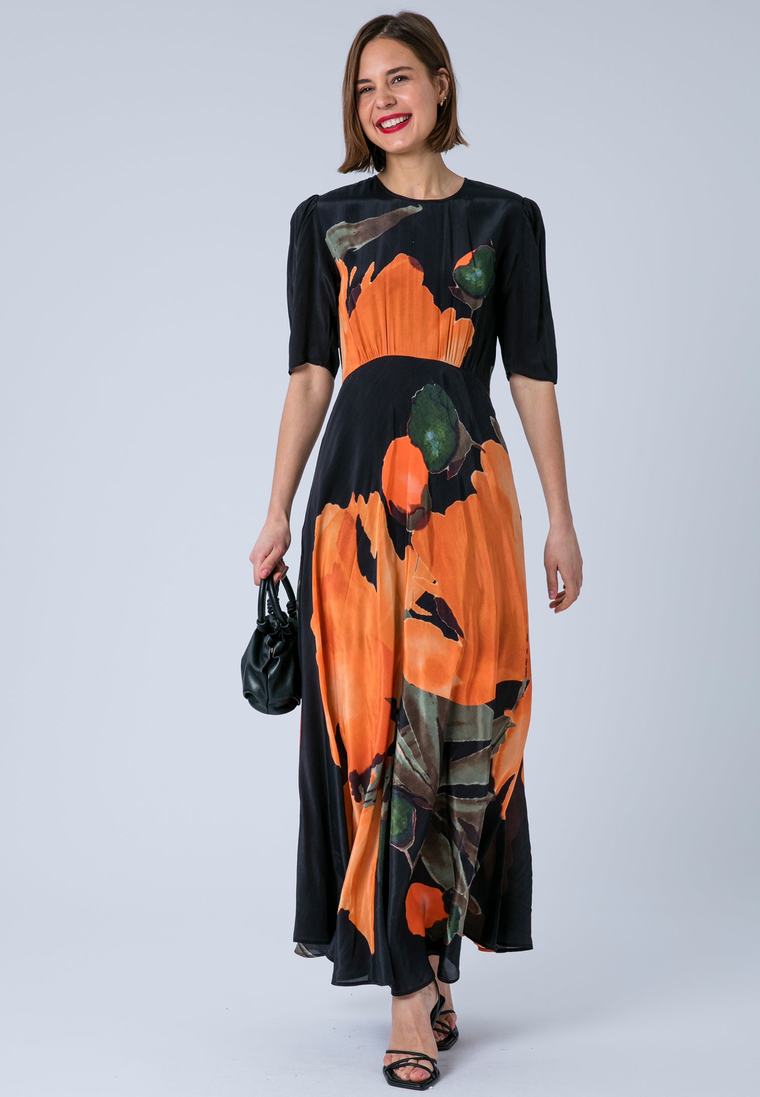 SIENNA MAXI DRESS PRIME ORANGE