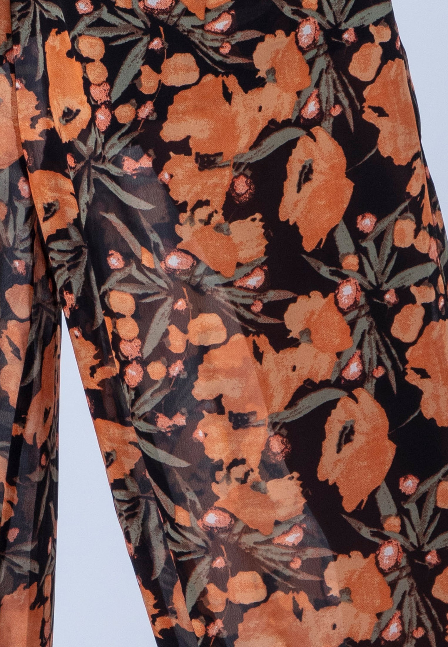 HELENA TROUSERS PRIME ORANGE FLORAL