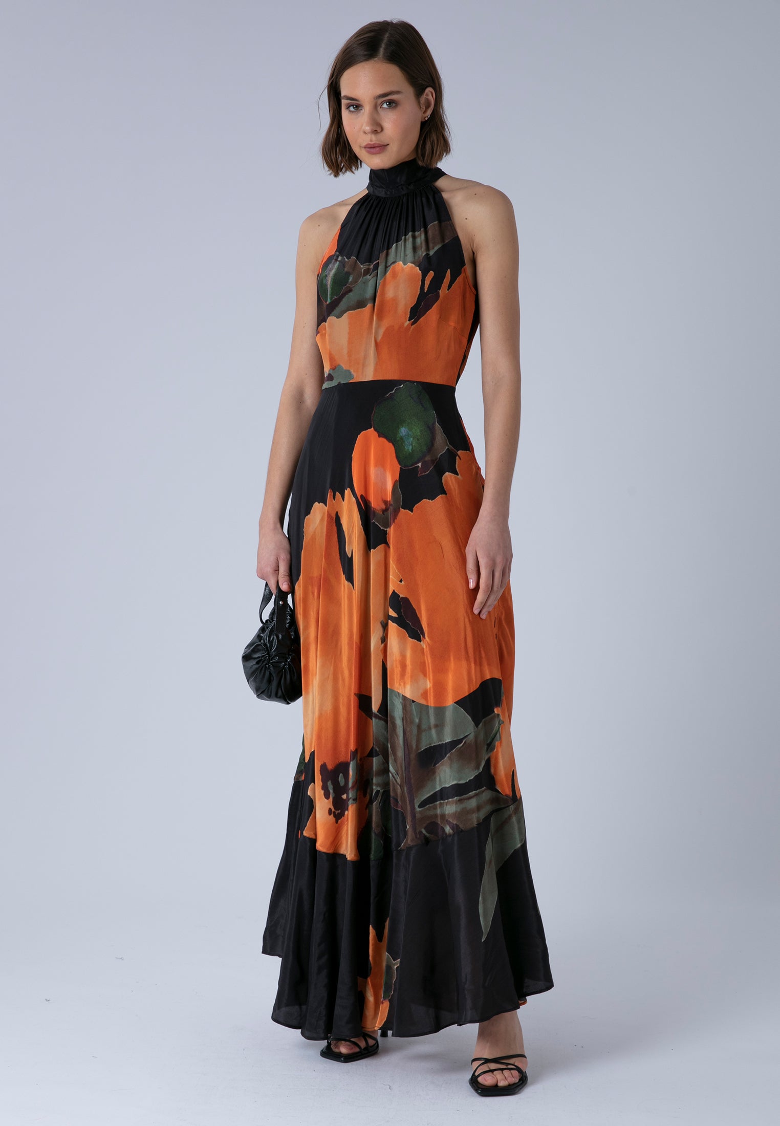 VALERIA MAXI DRESS  PRIME ORANGE