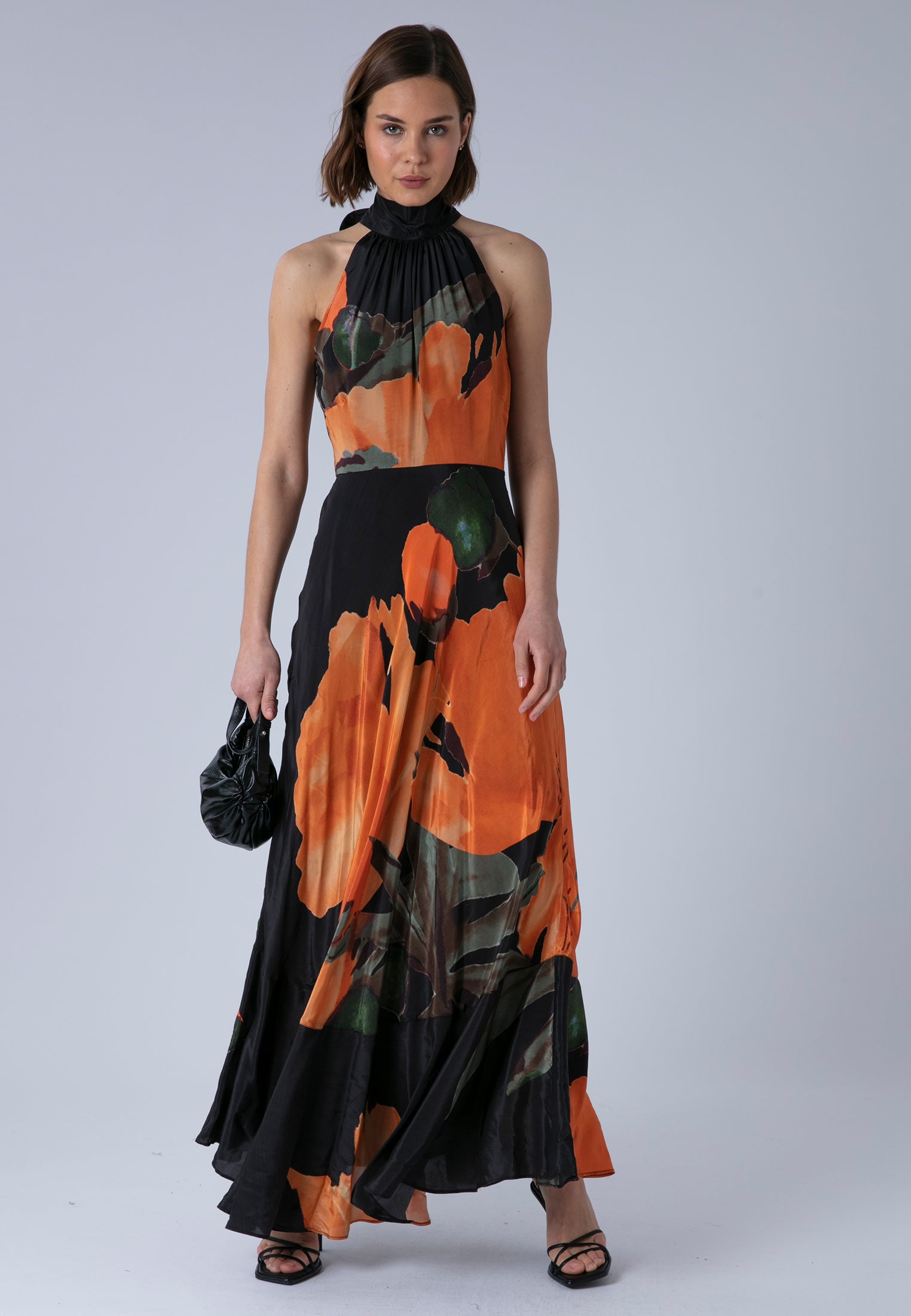 VALERIA MAXI DRESS  PRIME ORANGE