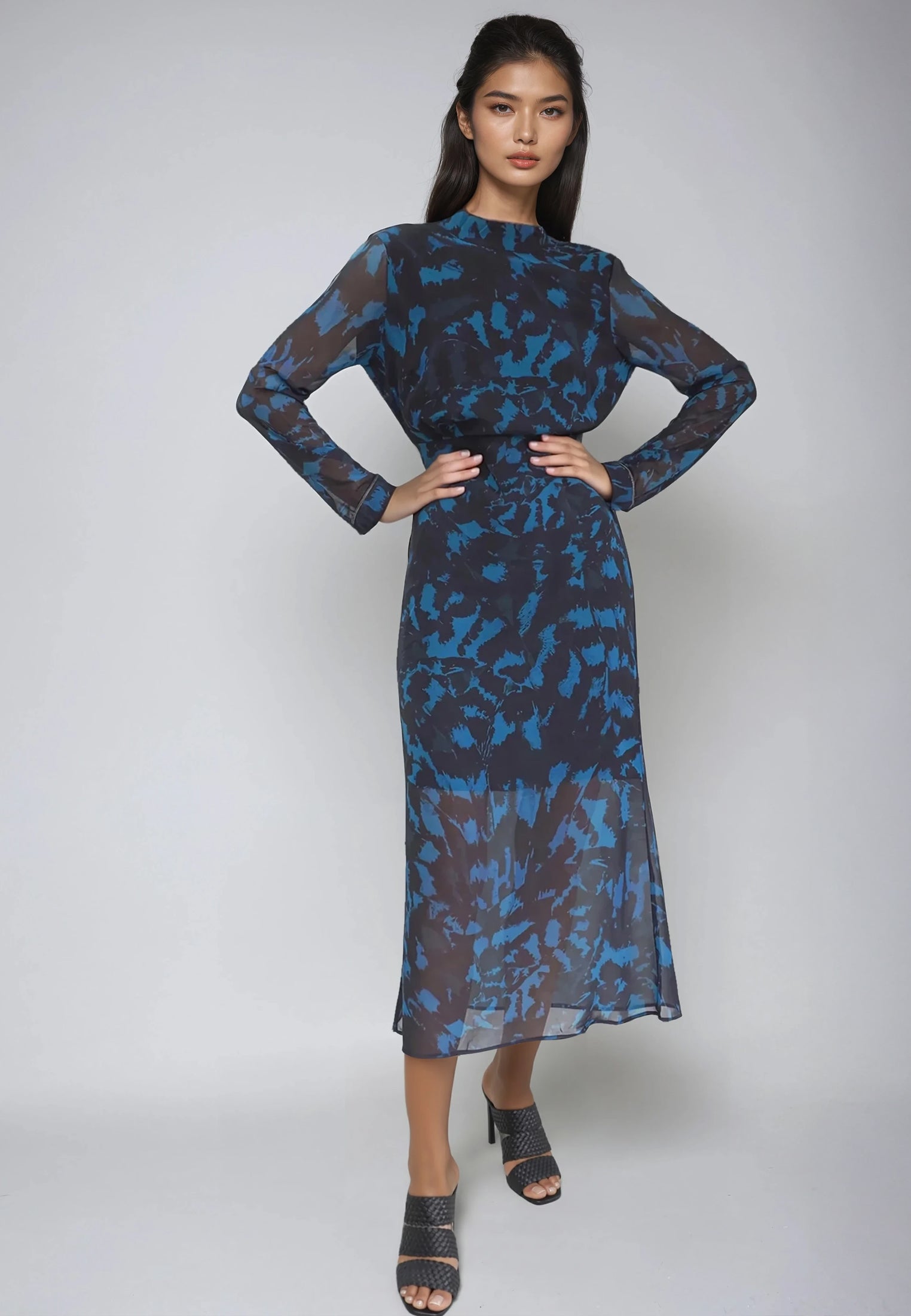 DAZZLE DRESS DOWN PRINT