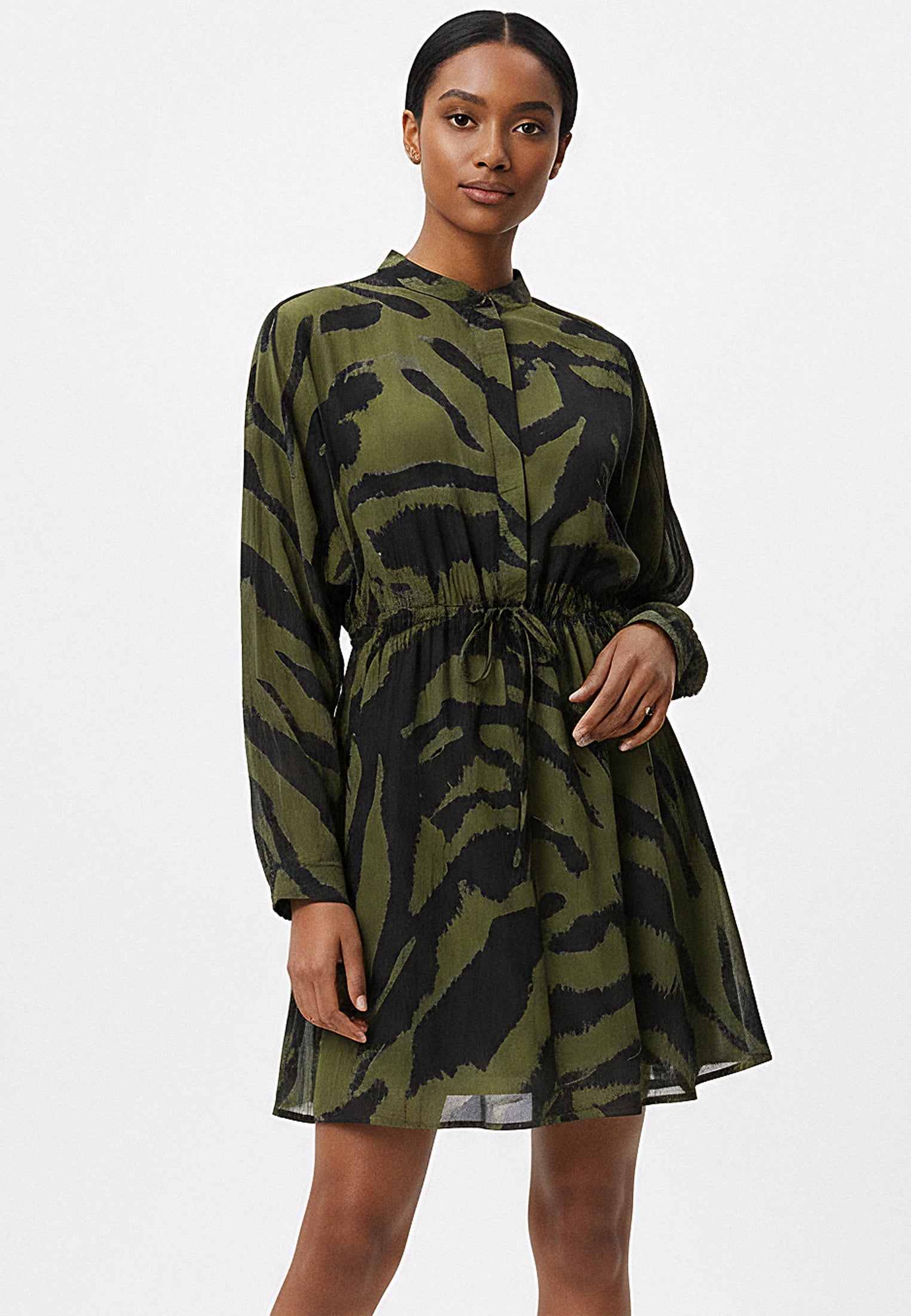 SERENE DRESS ZEBRA