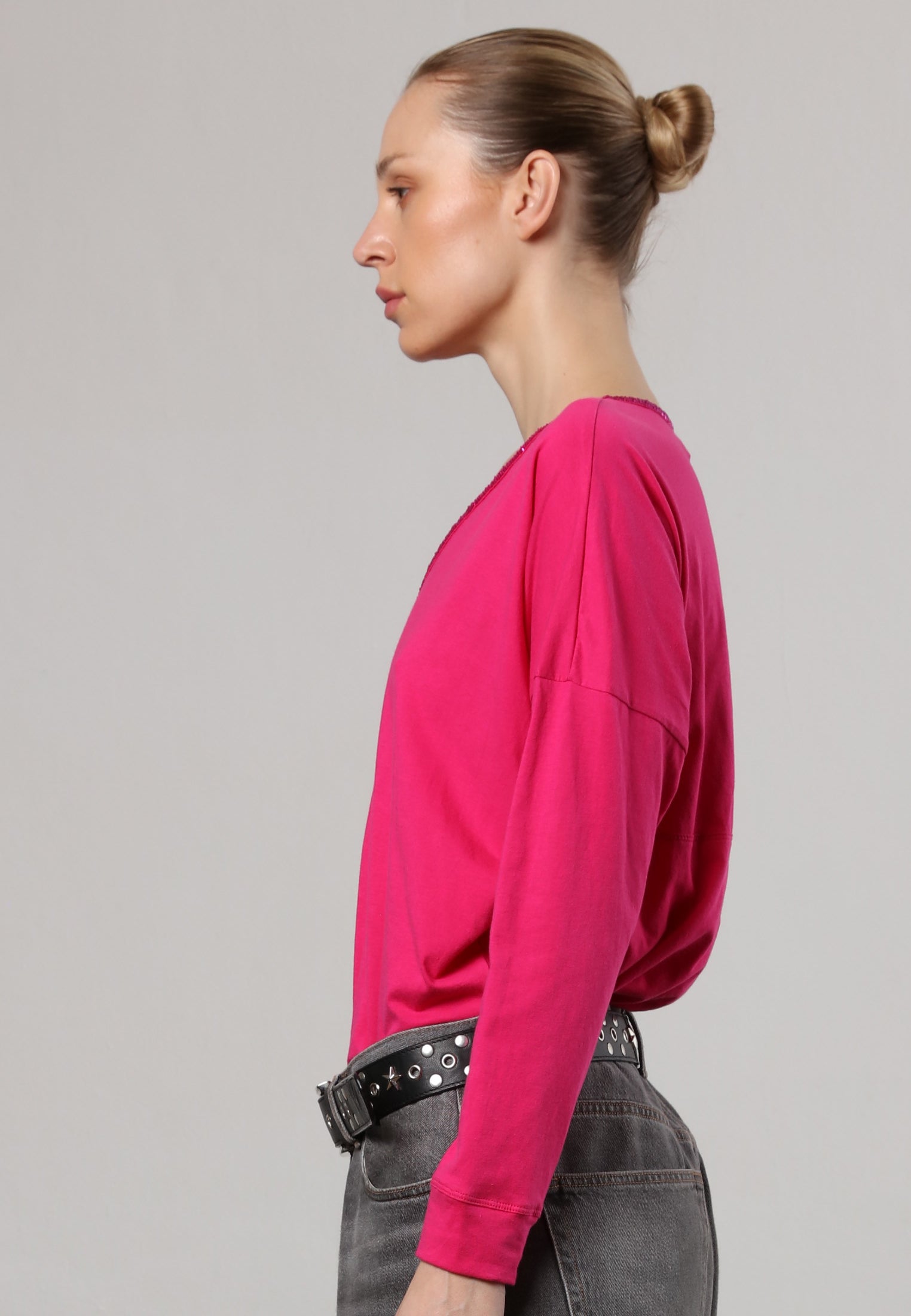 RELAY T-SHIRT HOT PINK