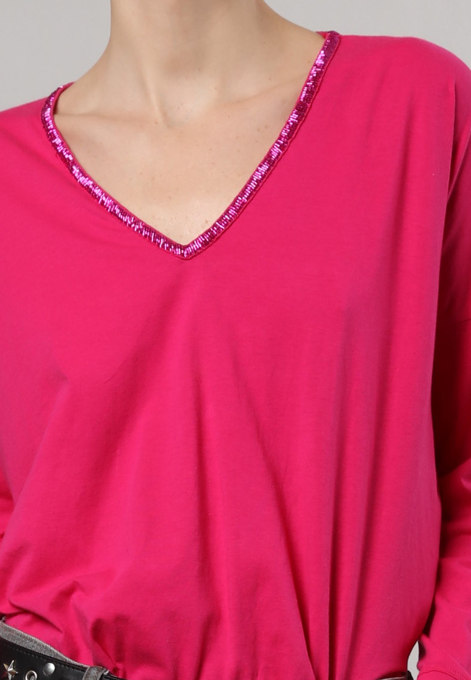 RELAY T-SHIRT HOT PINK