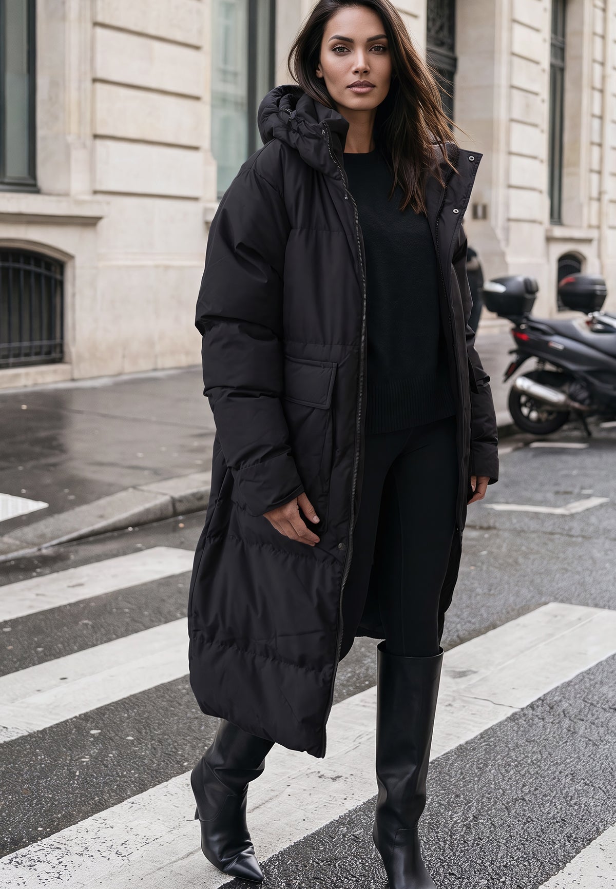 VOYAGER PARKA JET BLACK