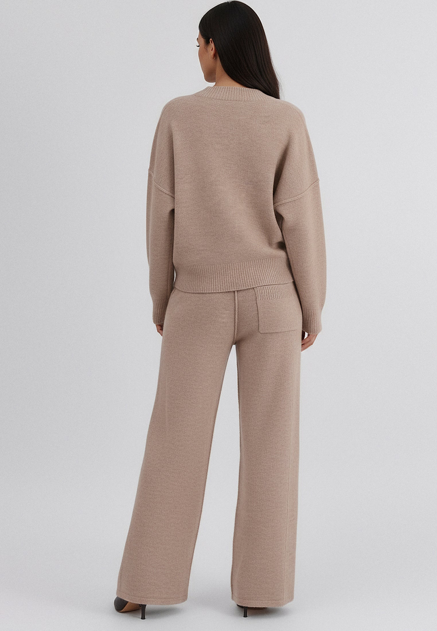 KNIT JUMPER BEIGE