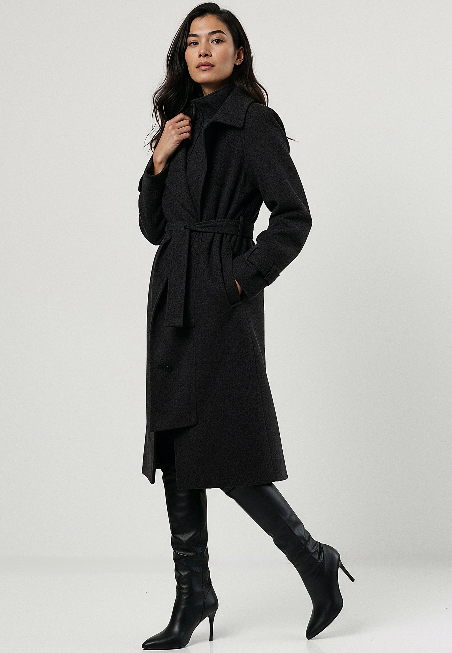 LIMIT COAT DARK GREY