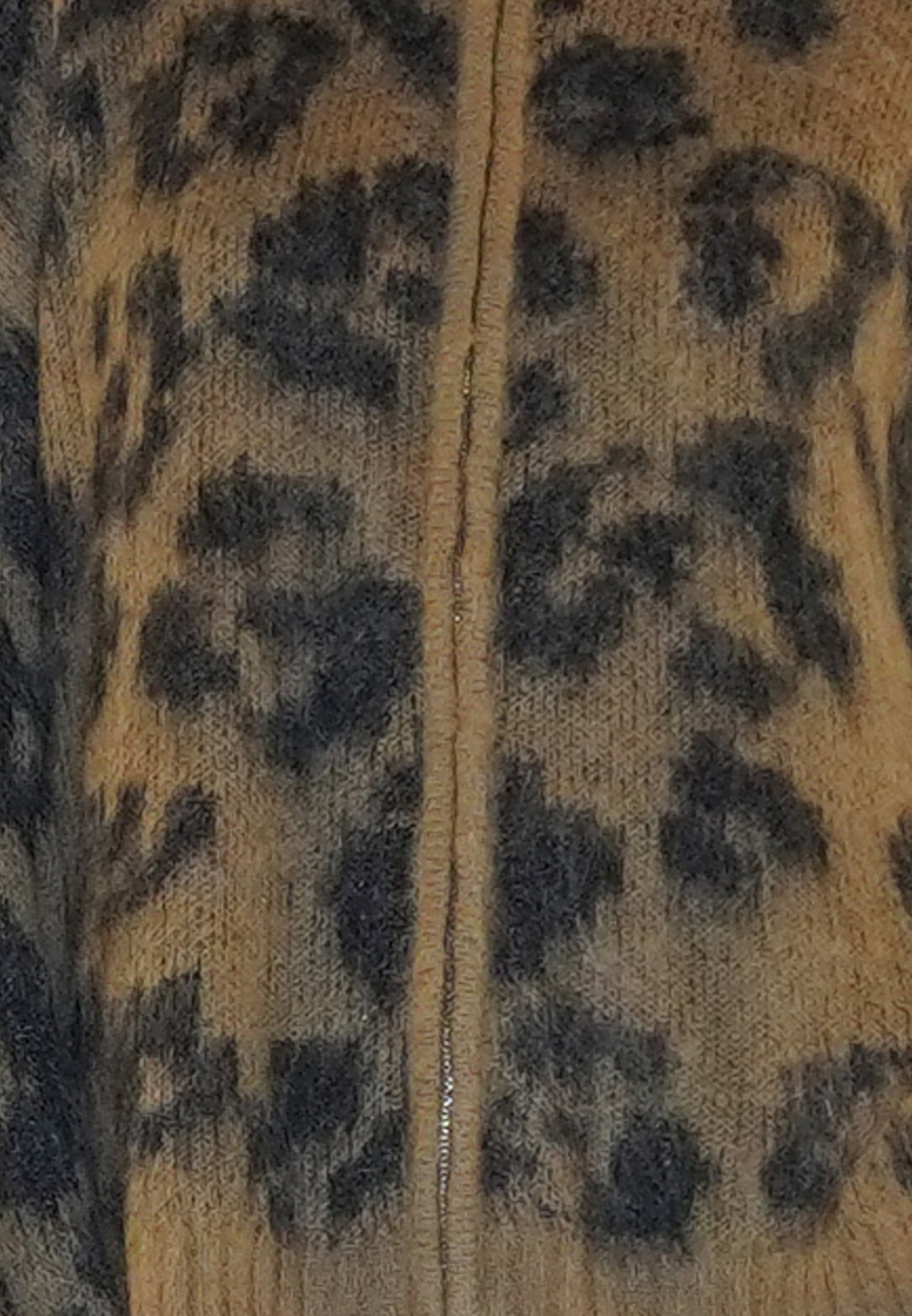 MAXIMUM CARDIGAN CAMEL & BLACK