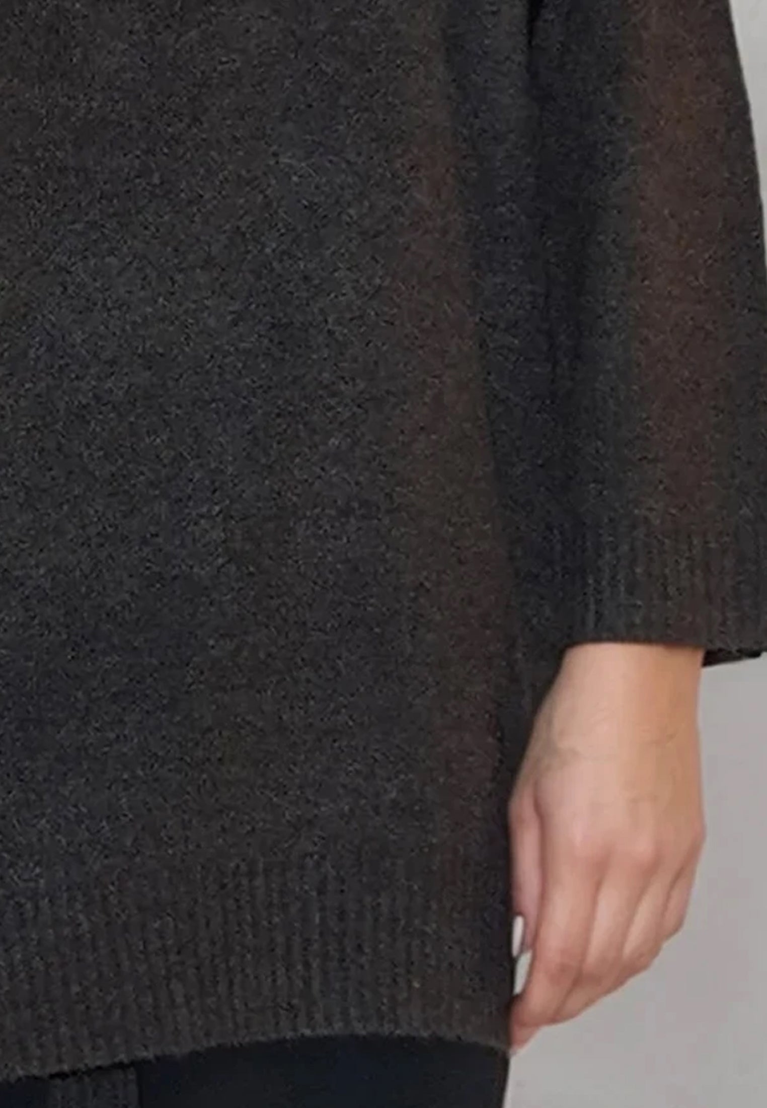 NEBULA DRESS DARK BROWN