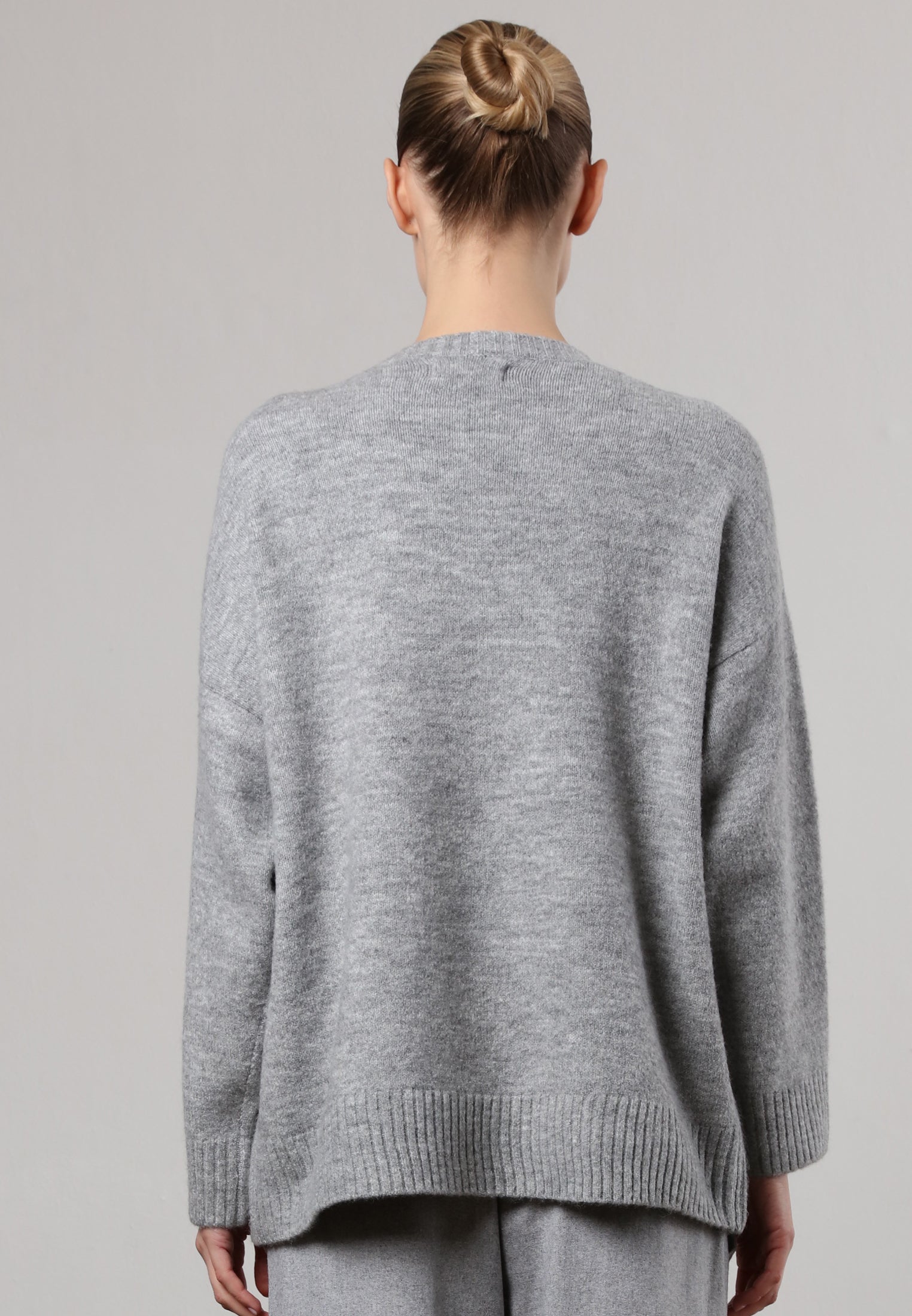 REVOLUTION JUMPER GREY MARL