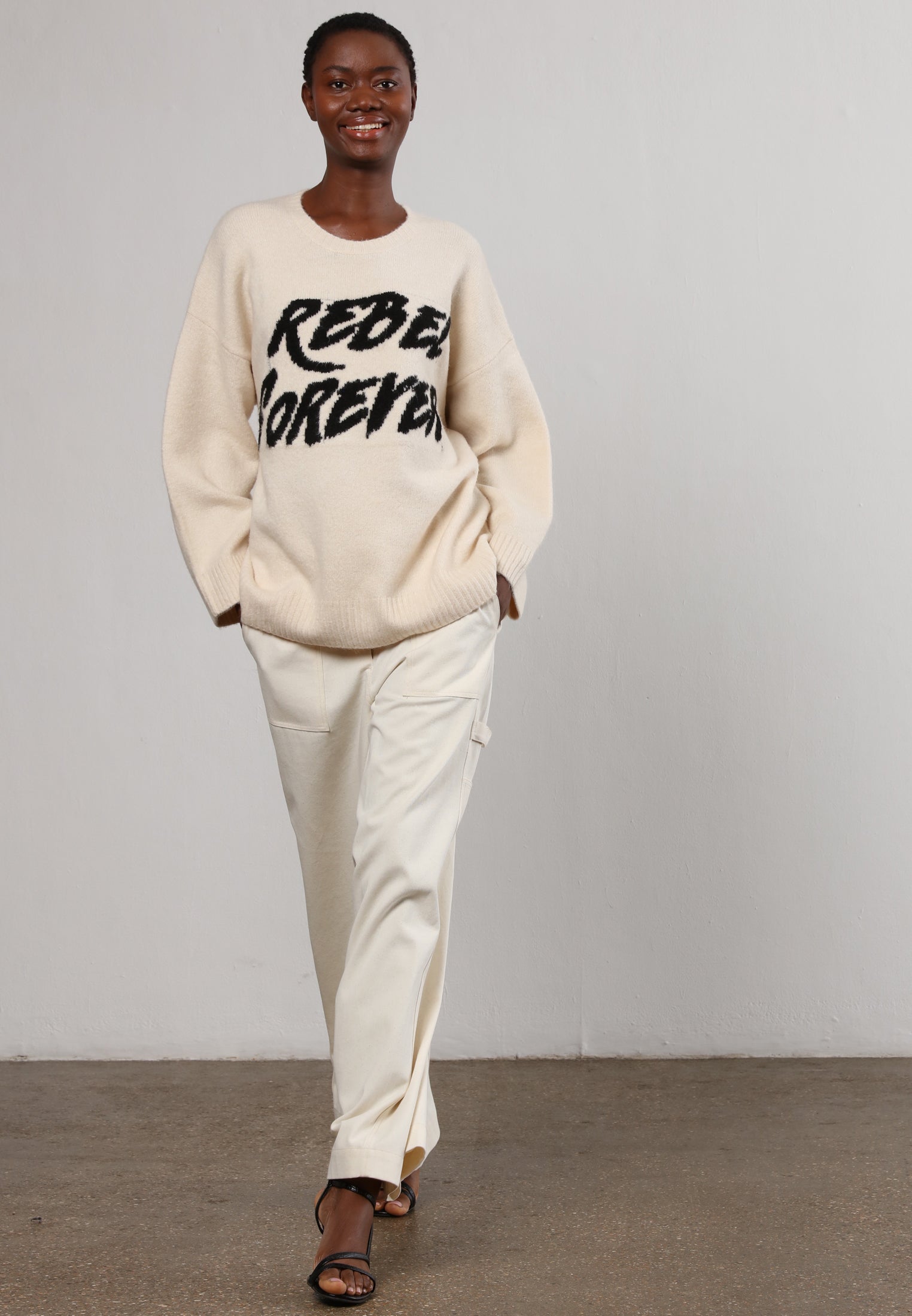 REVOLUTION JUMPER WINTER WHITE