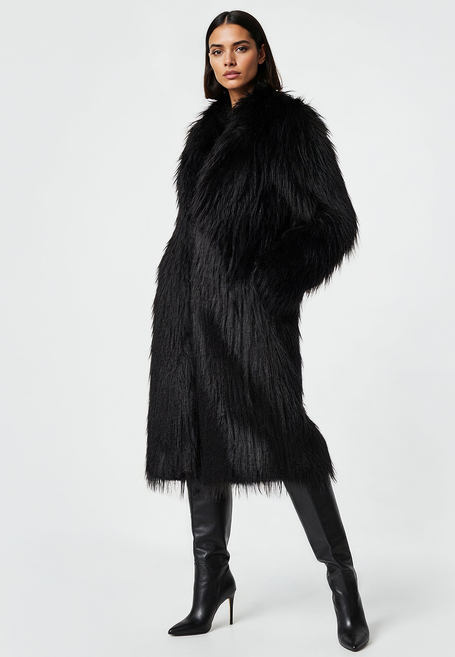 SERENITY COAT BLACK