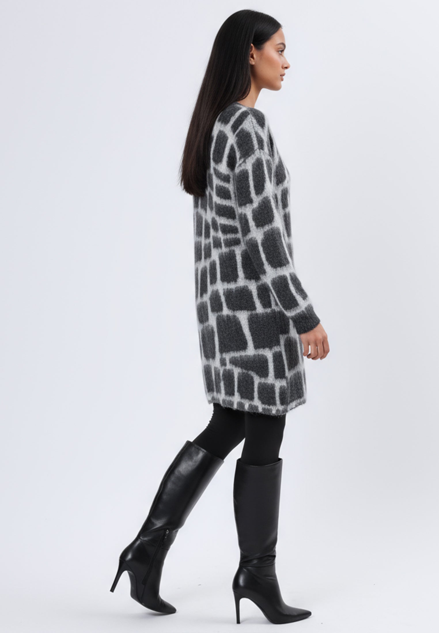 TEMPO TUNIC LIZARD JACQUARD