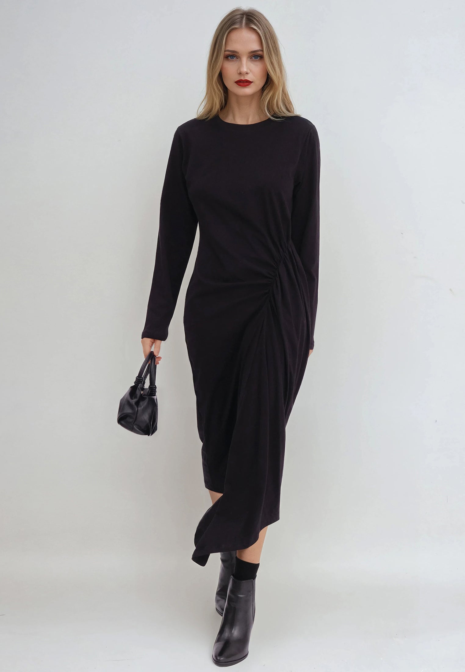 FLINT DRESS BLACK