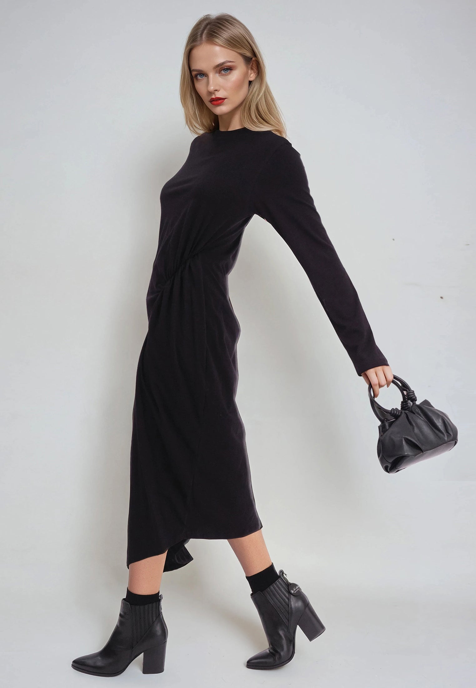 FLINT DRESS BLACK