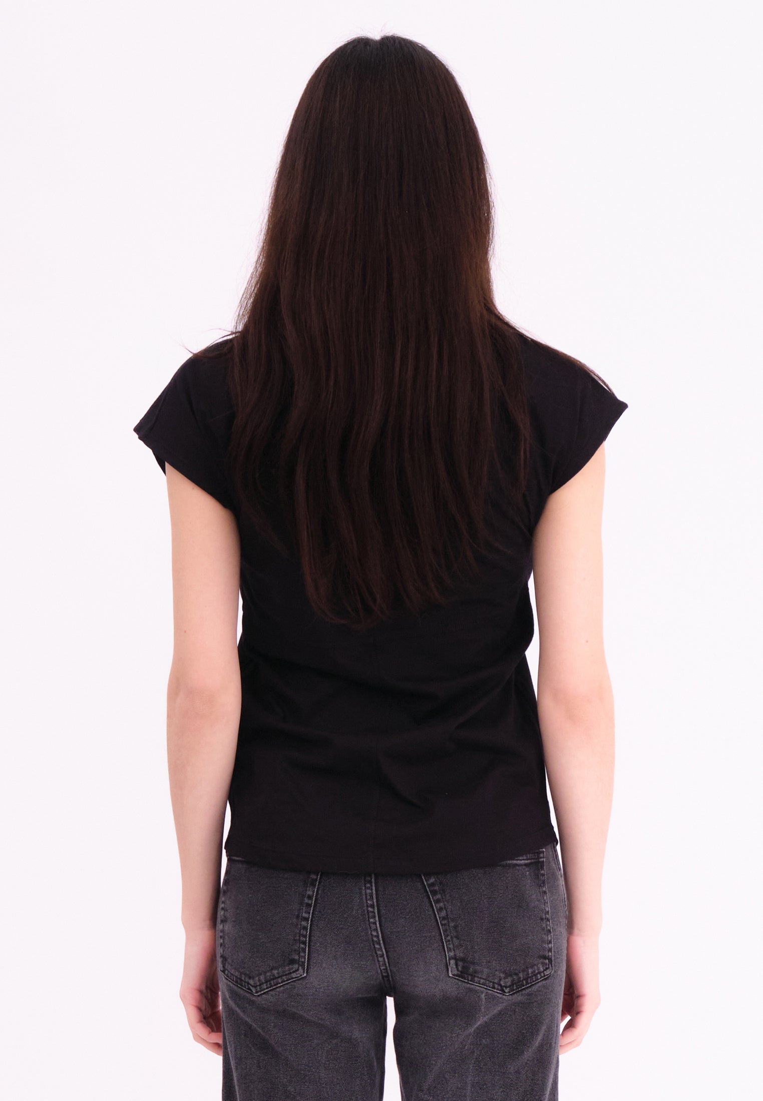 JILLIAN T-SHIRT BLACK SKULL