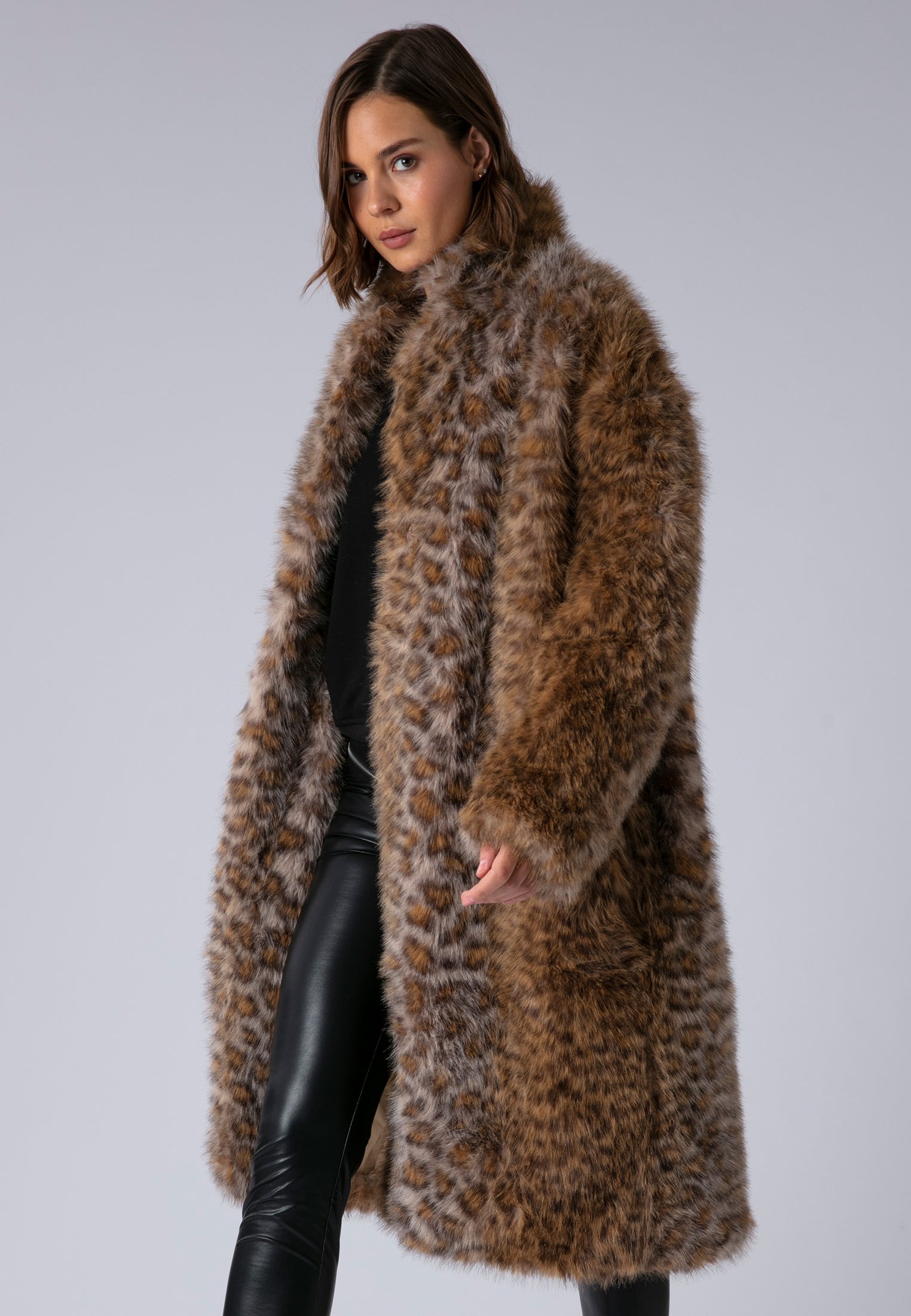 DOLLY COAT LEOPARD
