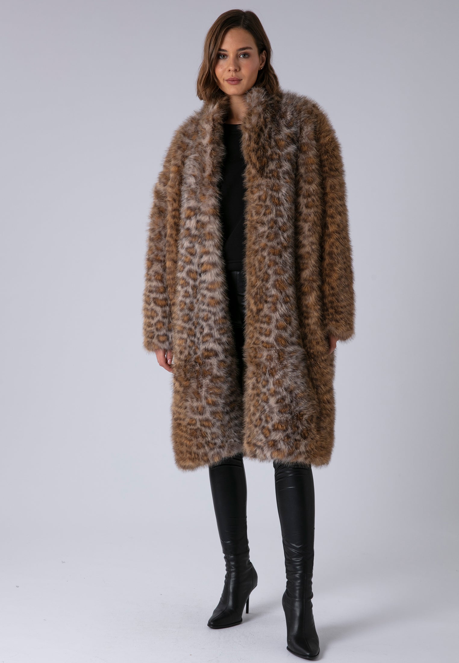 DOLLY COAT LEOPARD