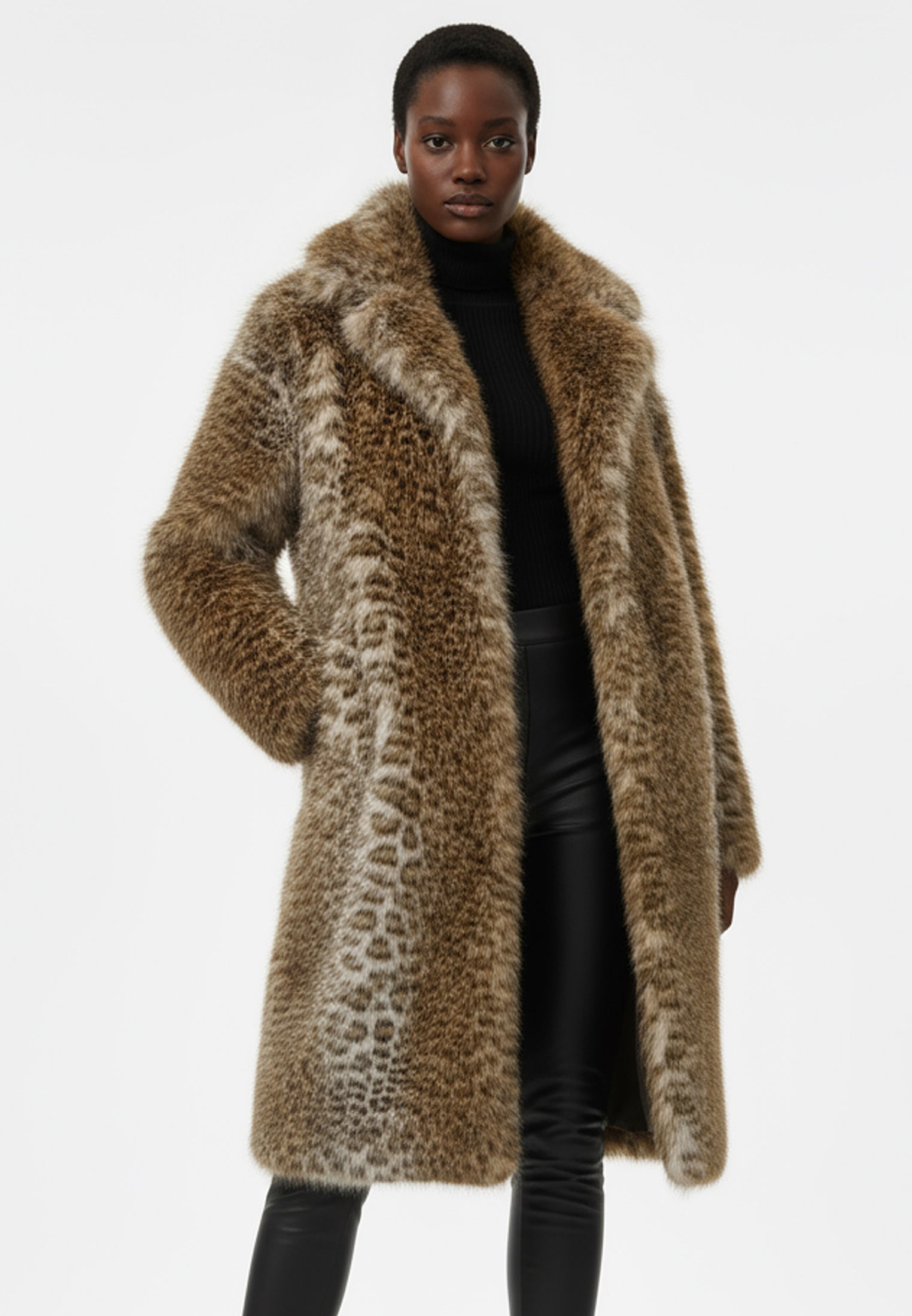 DOLLY COAT LEOPARD