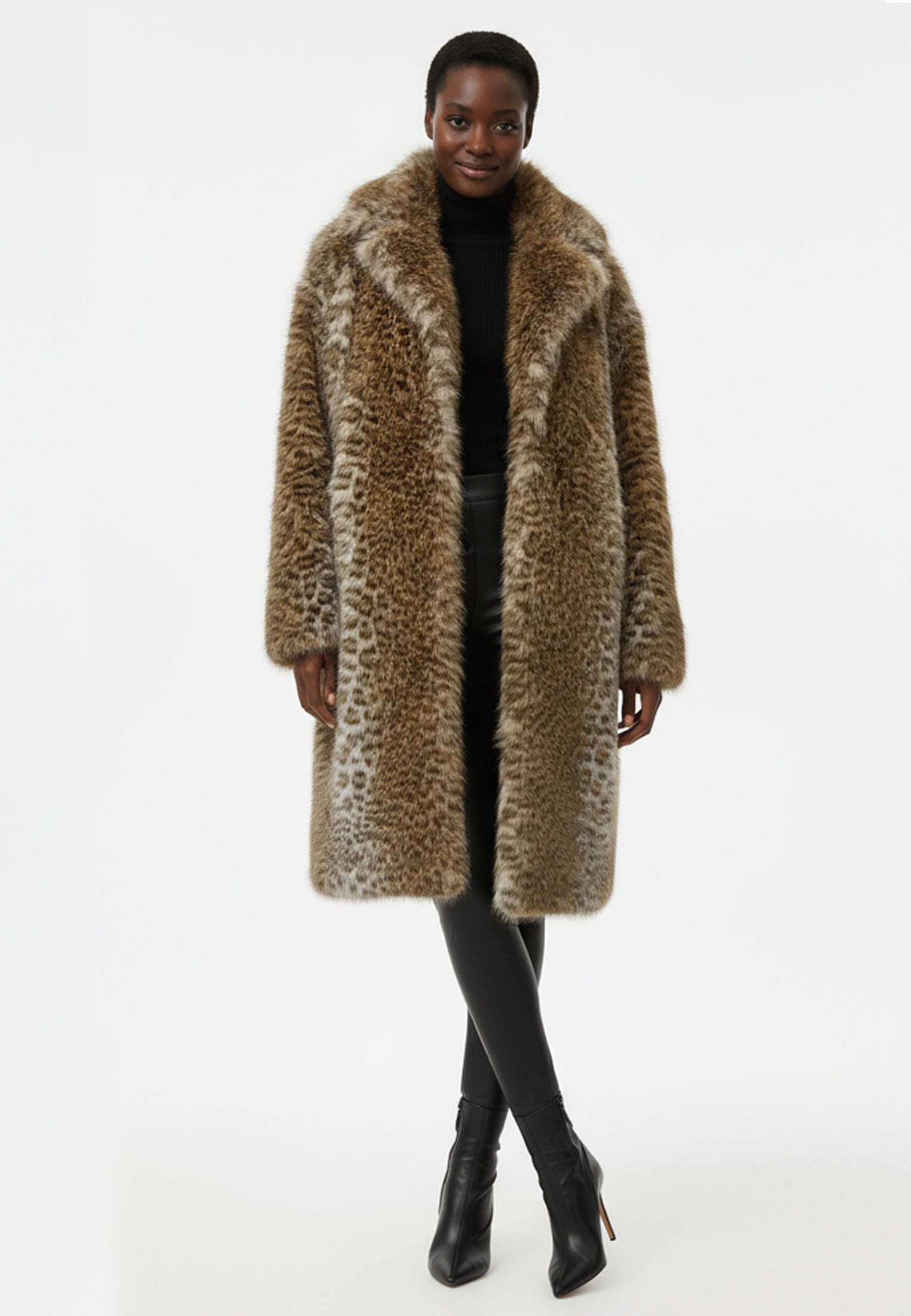 DOLLY COAT LEOPARD
