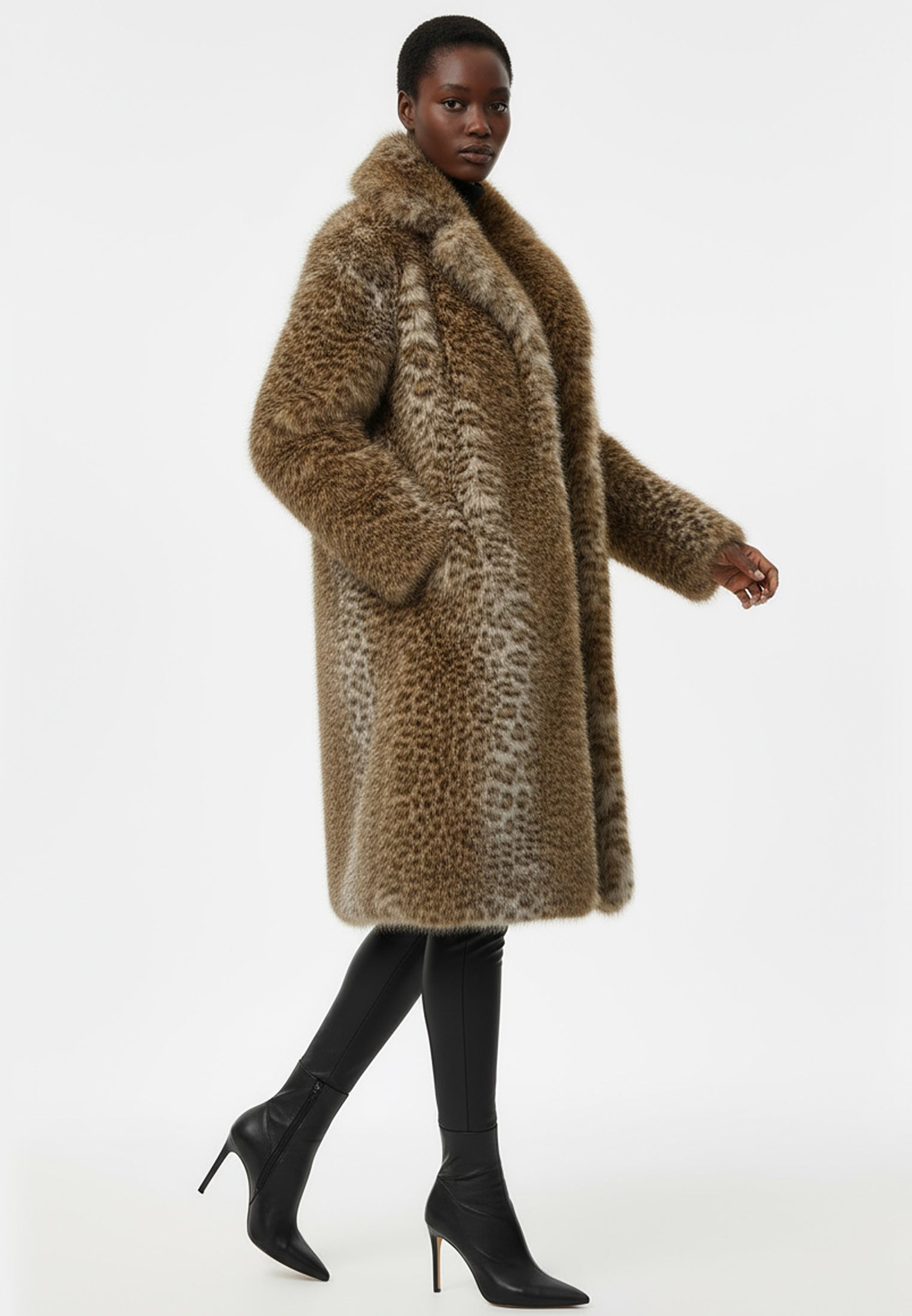 DOLLY COAT LEOPARD