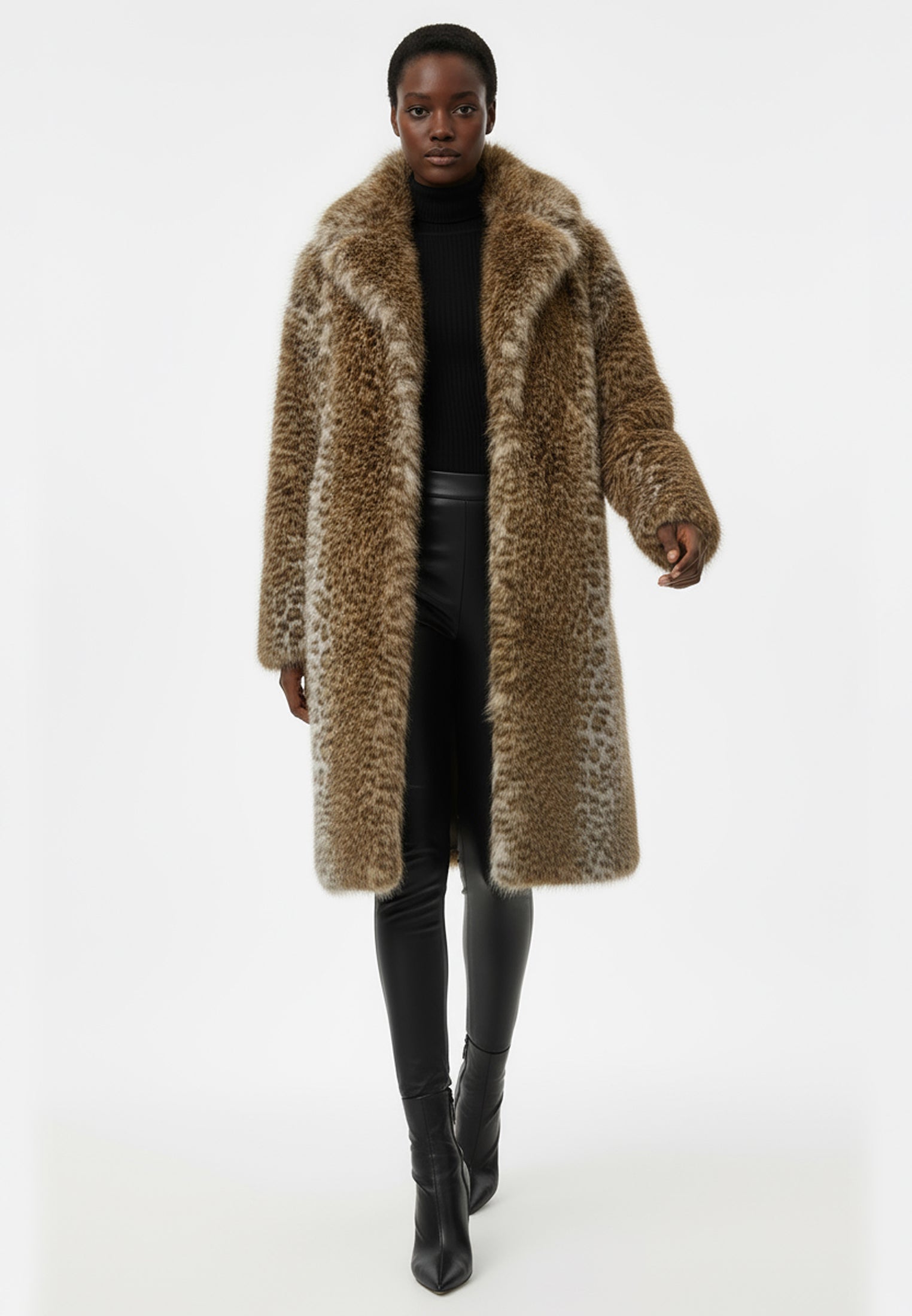 DOLLY COAT LEOPARD