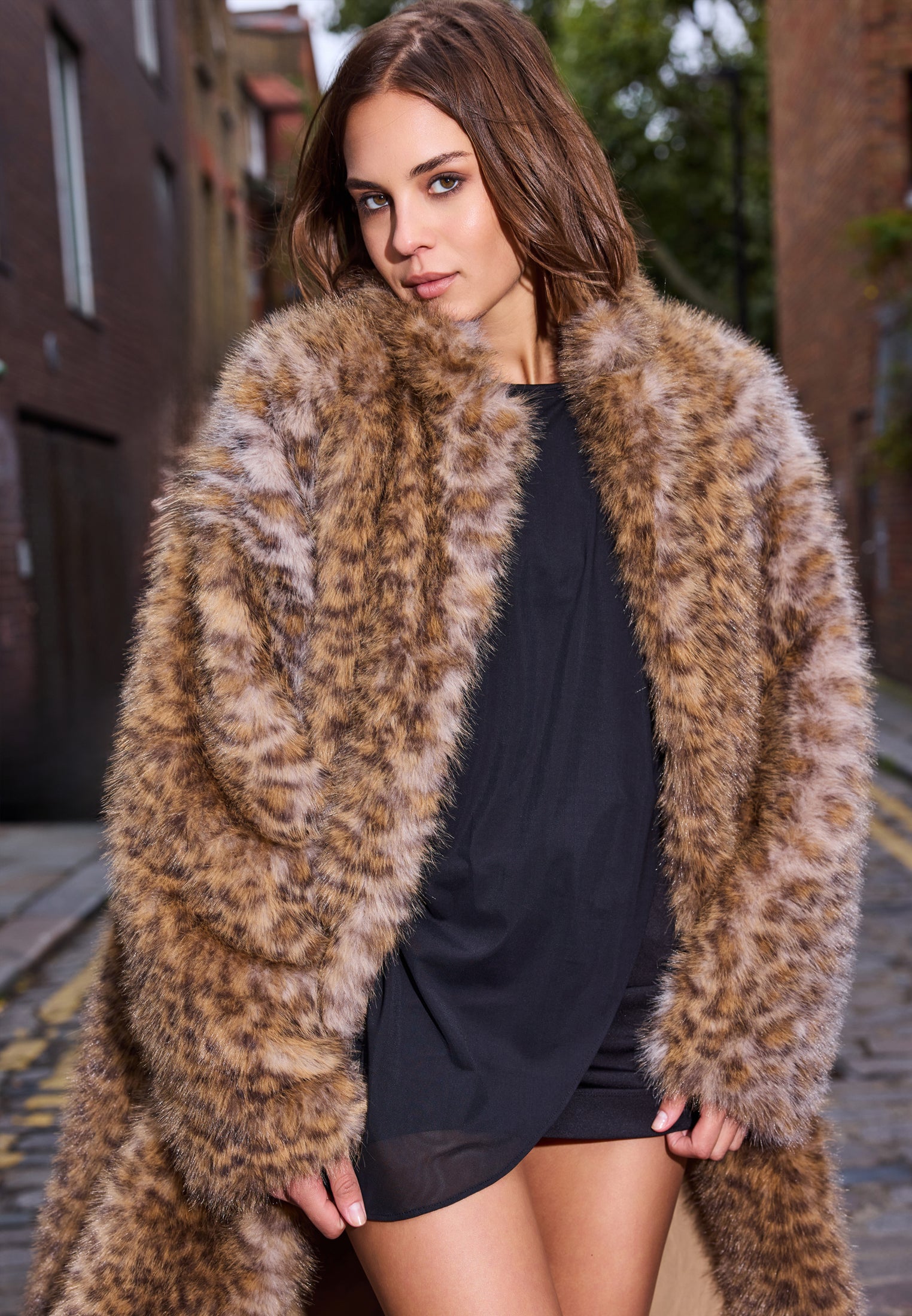DOLLY COAT LEOPARD