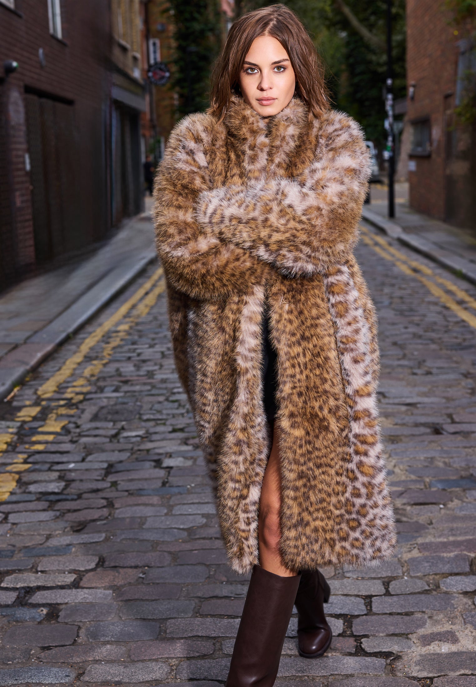 DOLLY COAT LEOPARD