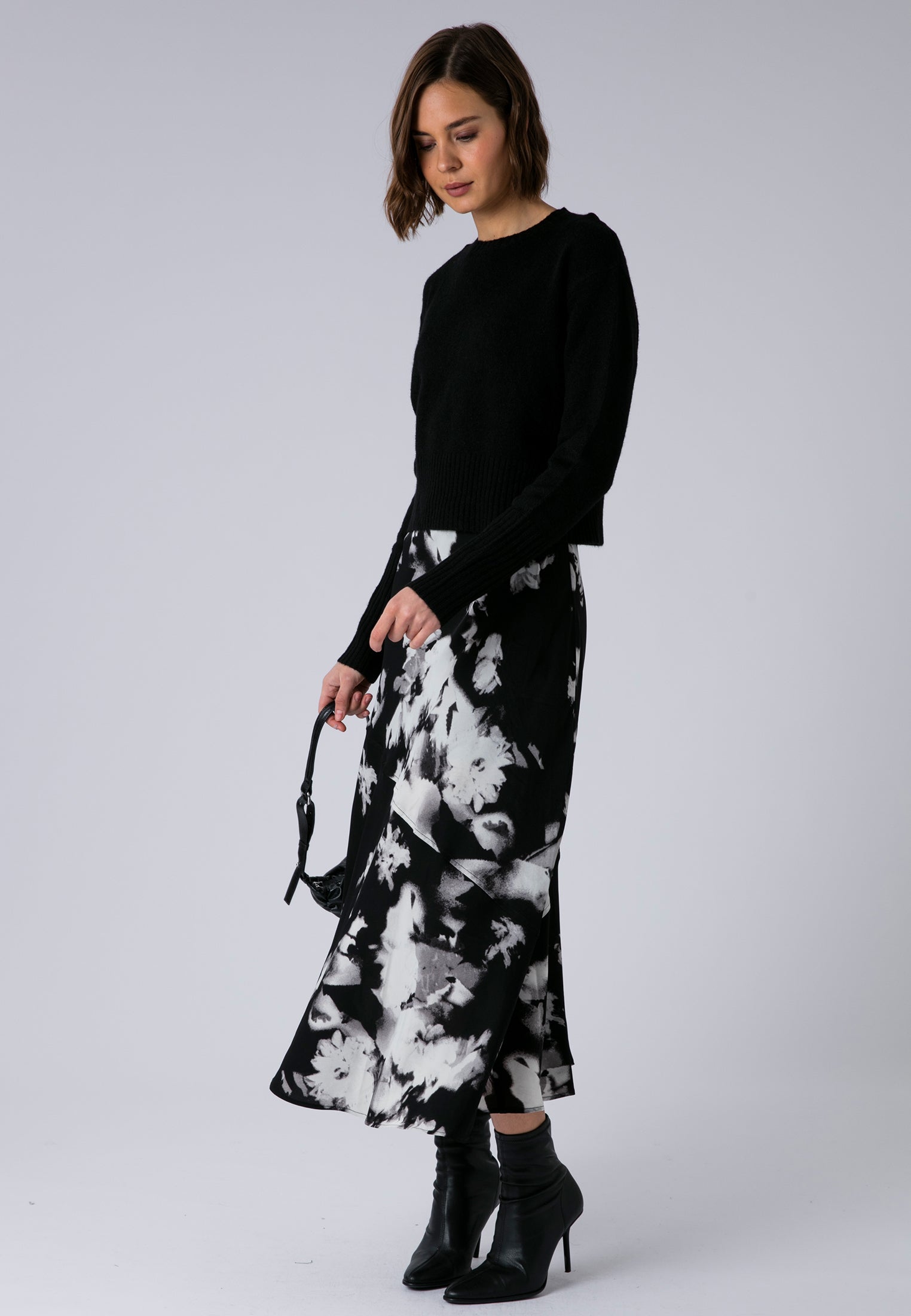 FAY DRESS BLOSSOM & BLACK