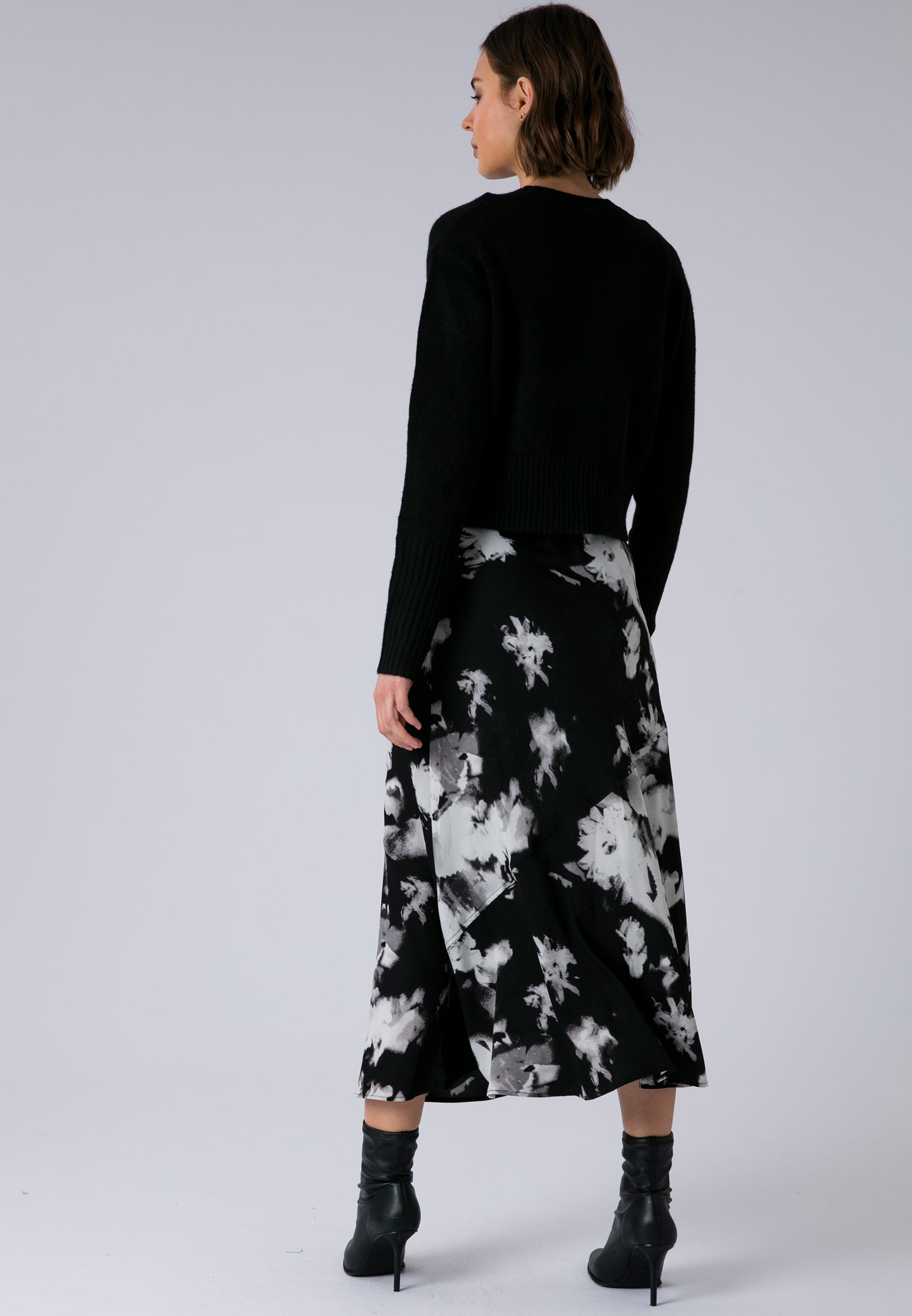 FAY DRESS BLOSSOM & BLACK