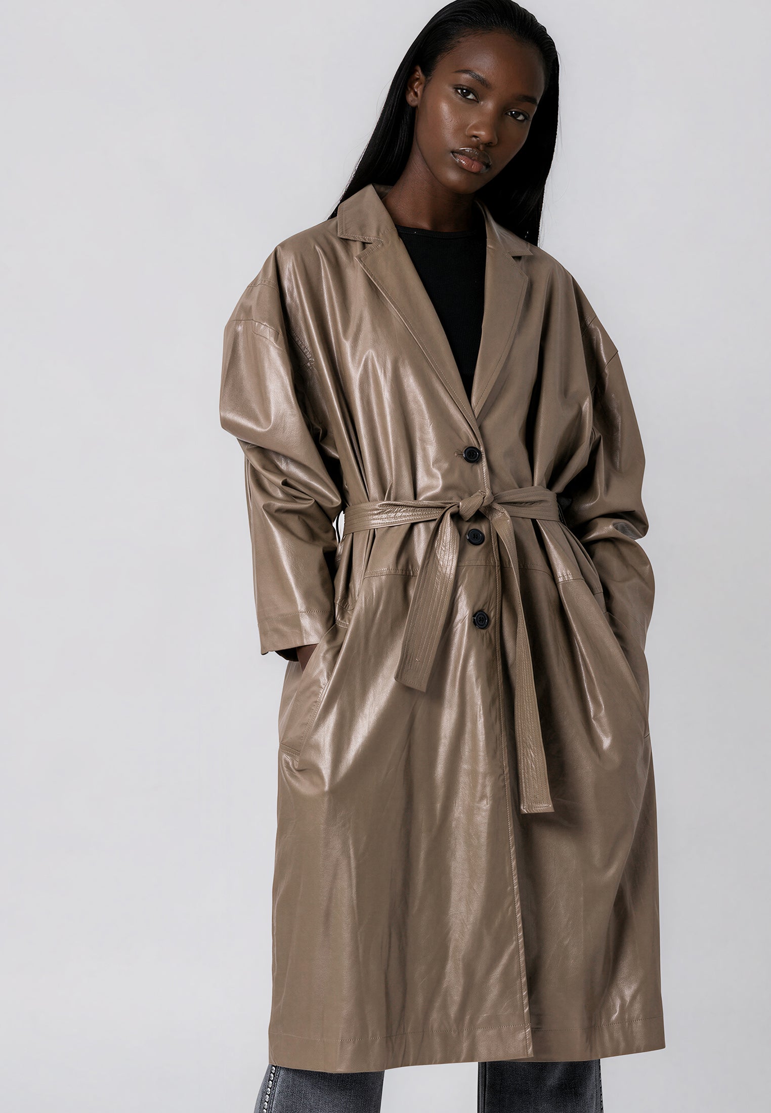 GRACE COAT BRINDLE