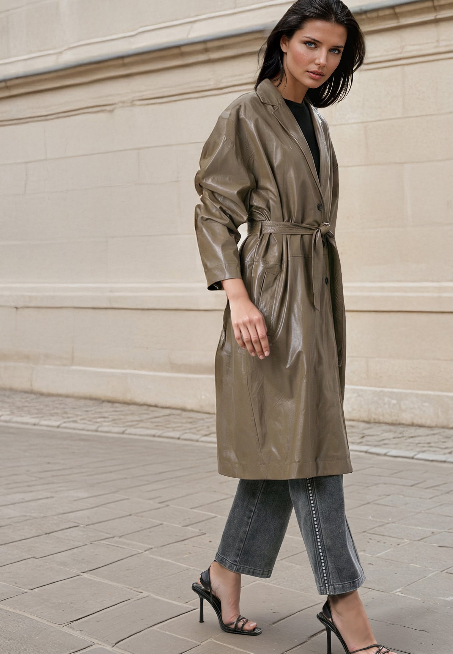 GRACE COAT BRINDLE