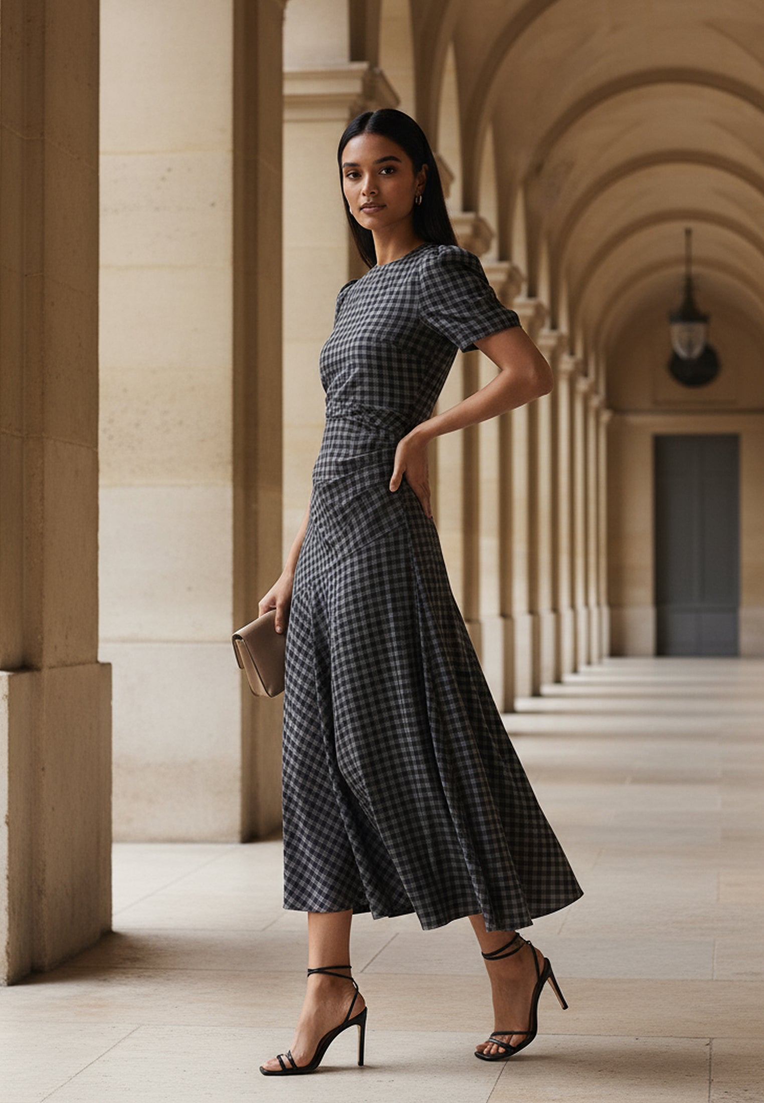 HOLLY MAXI DRESS DOT