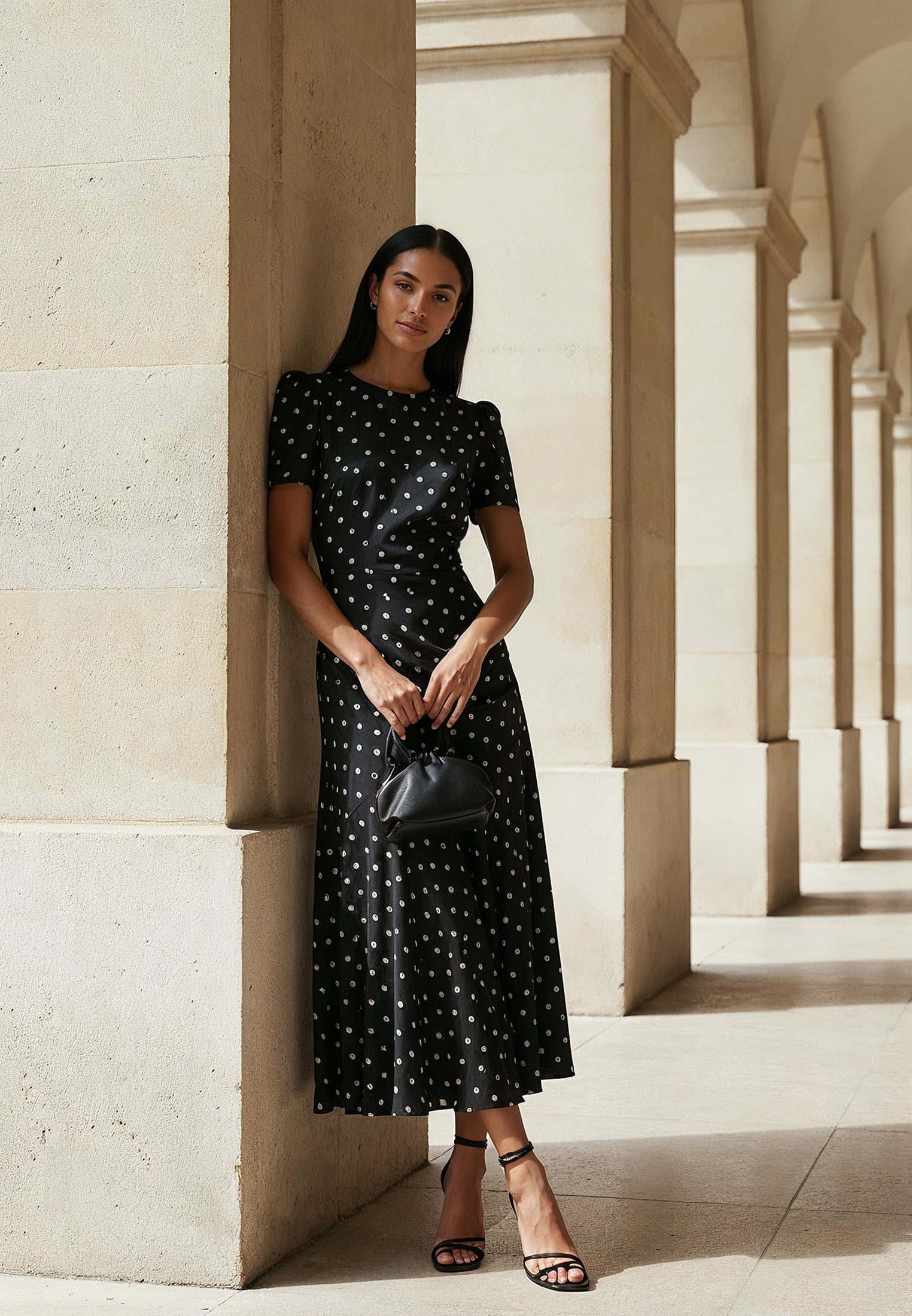 HOLLY MAXI DRESS DOT