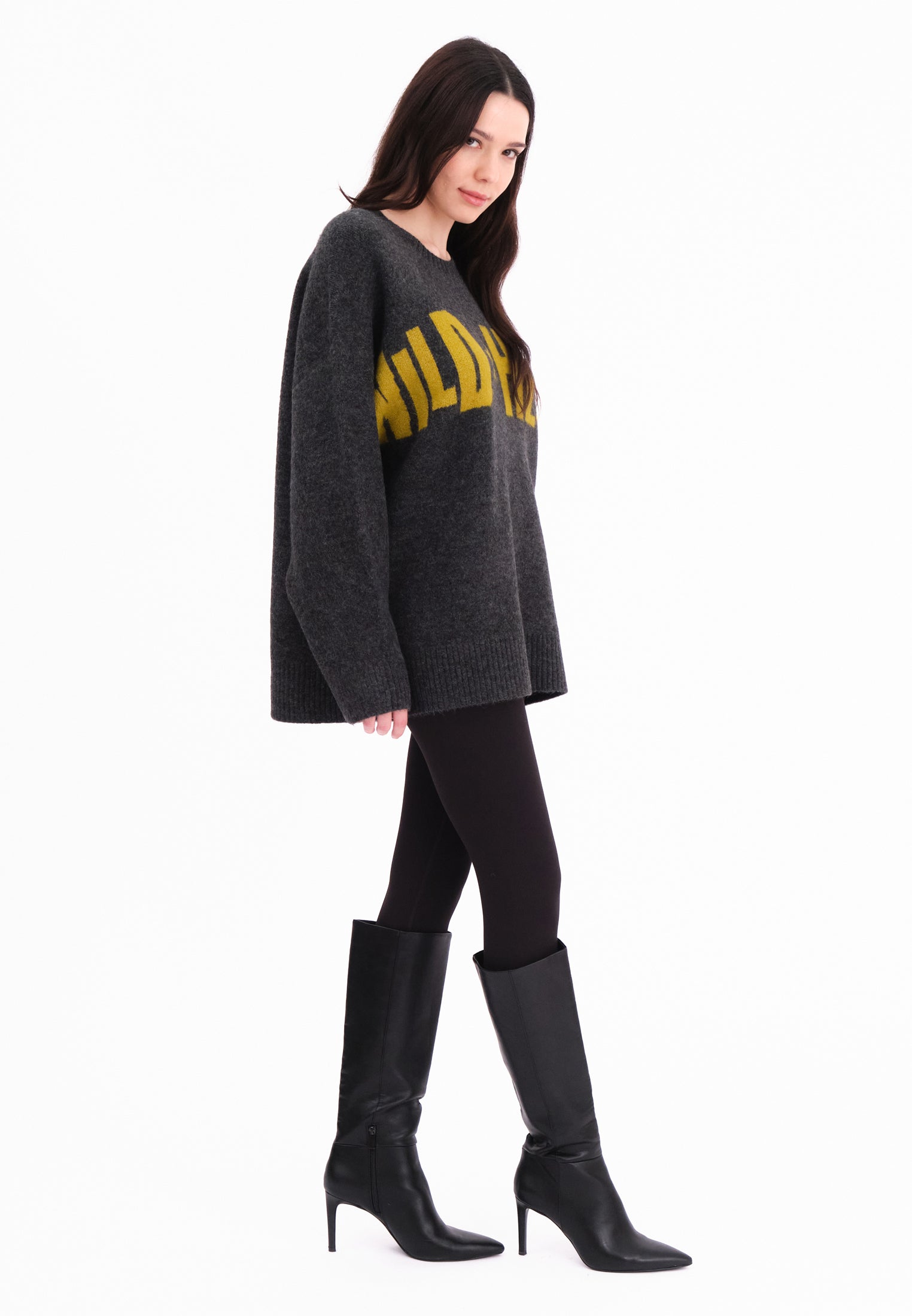 HATTY JUMPER CHARCOAL