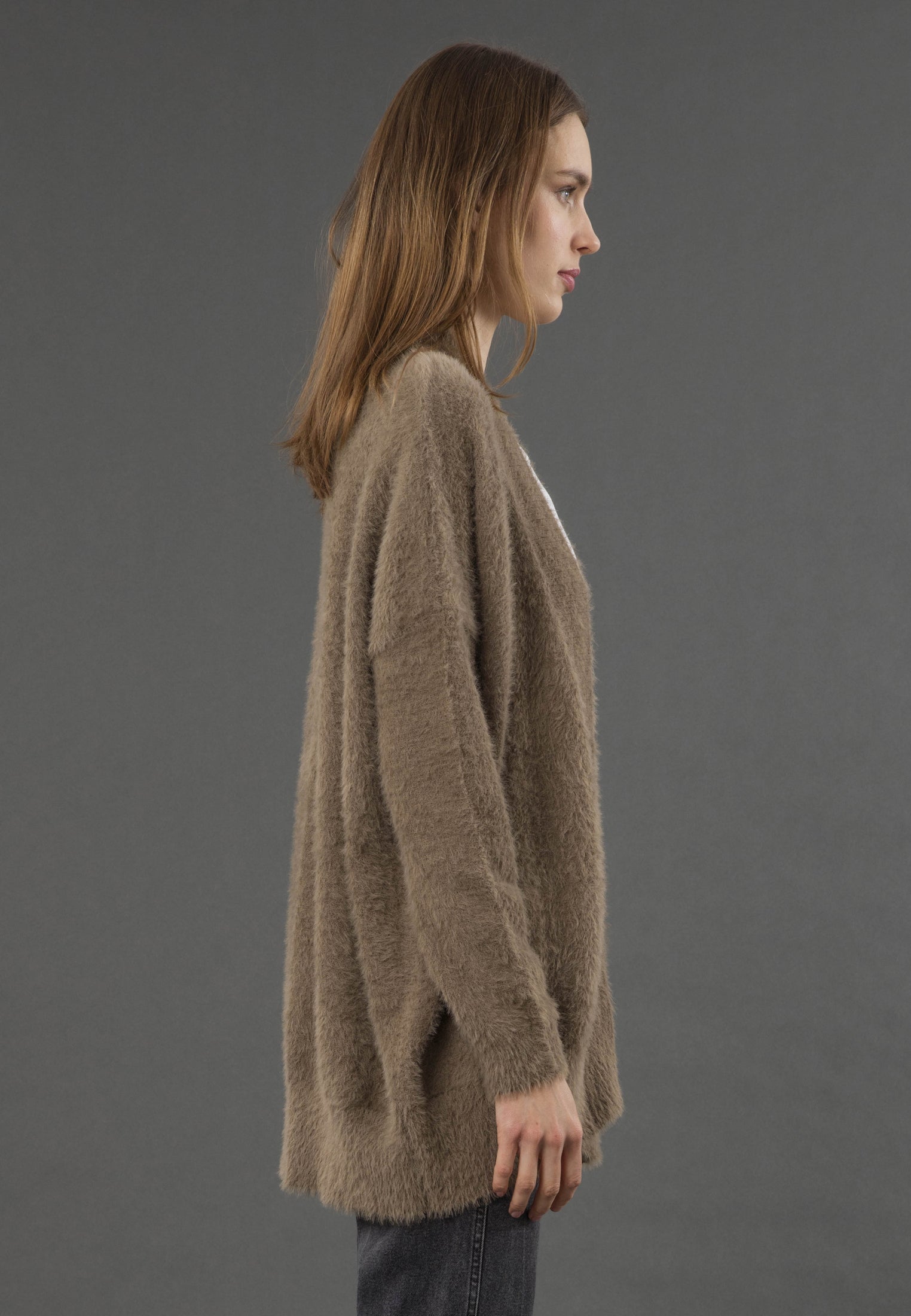 IRIS CARDIGAN BRINDLE