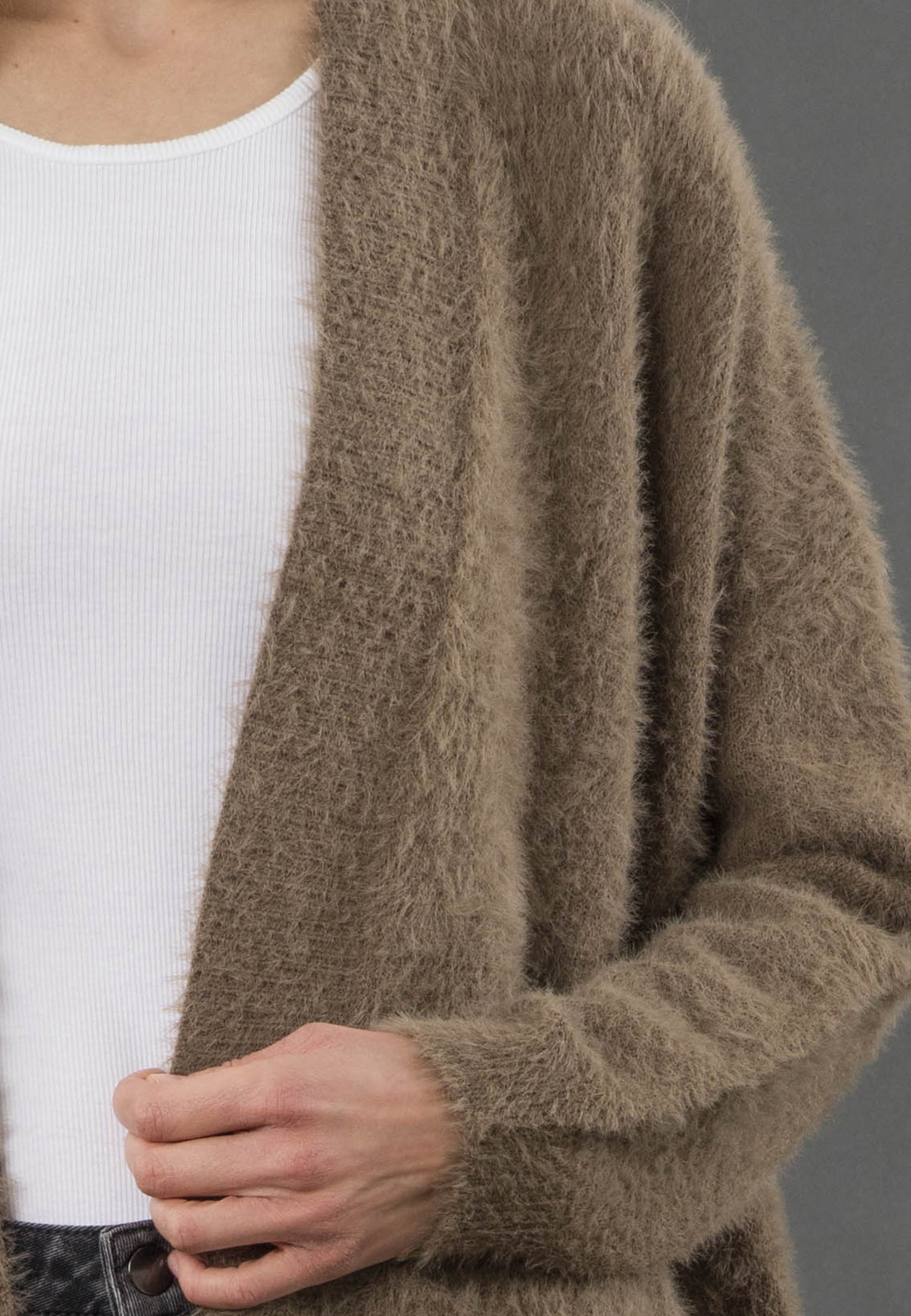 IRIS CARDIGAN BRINDLE