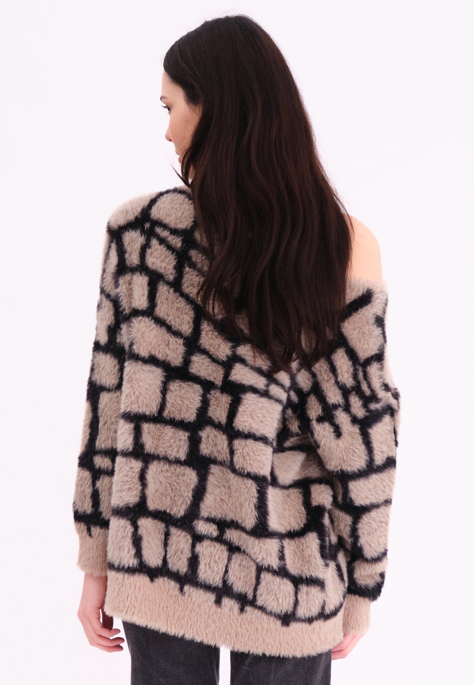 IRIS JUMPER STONE & BLACK