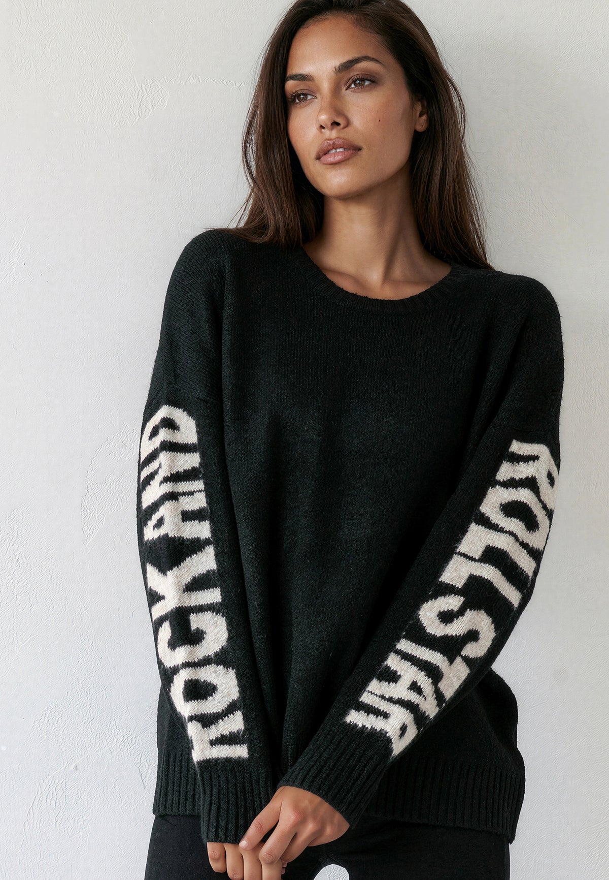 ROCK & ROLL JUMPER BLACK