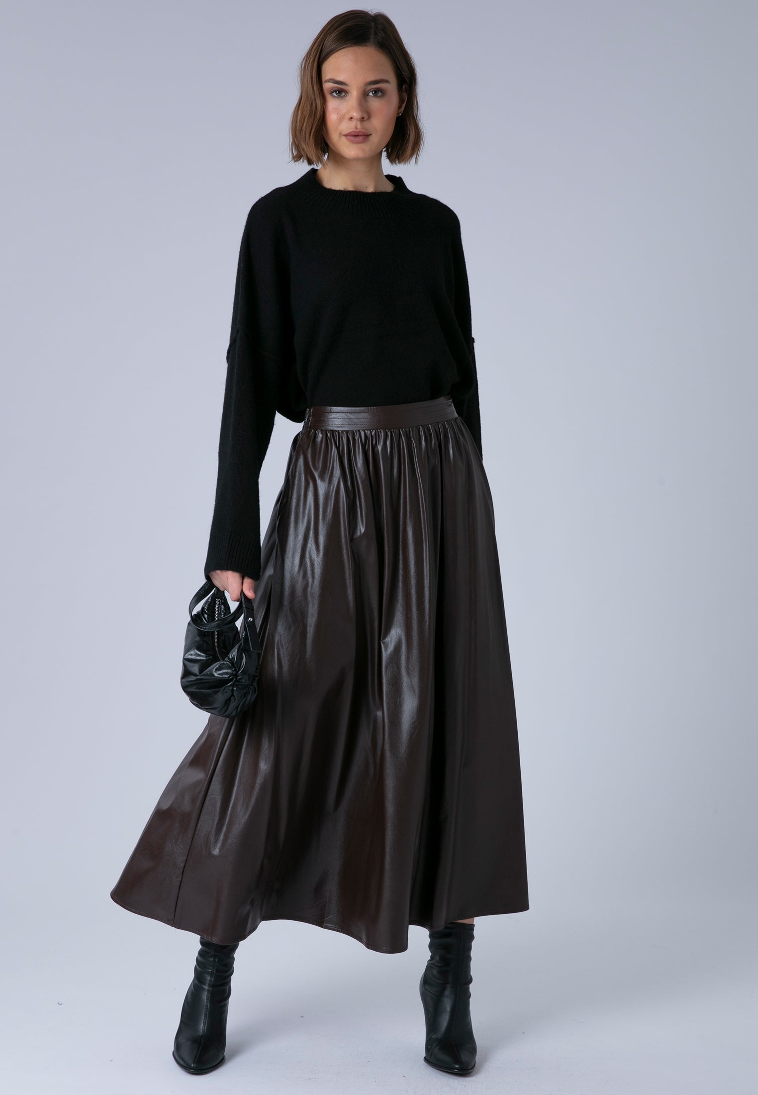 SOPHIE SKIRT BROWN