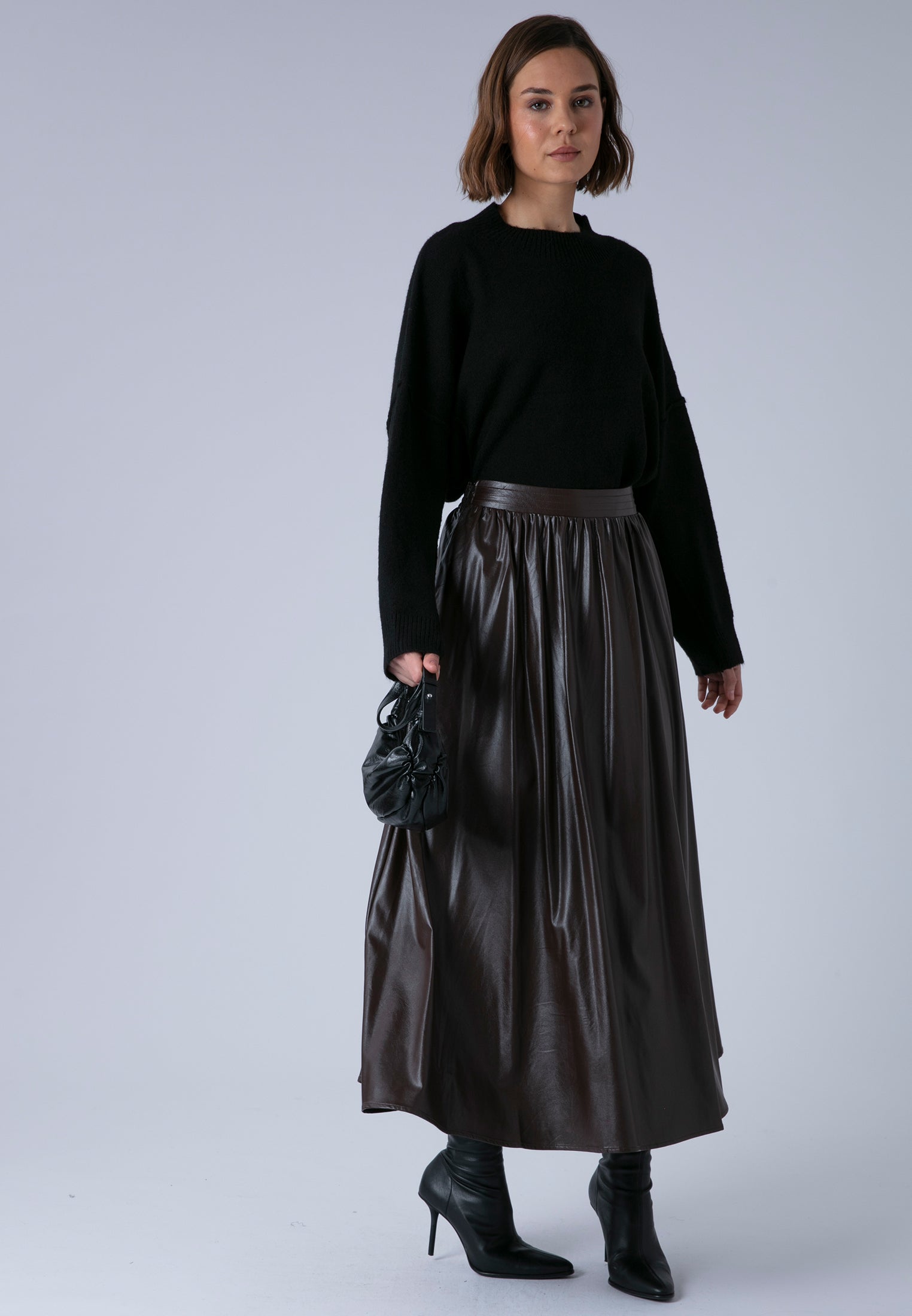 SOPHIE SKIRT BROWN