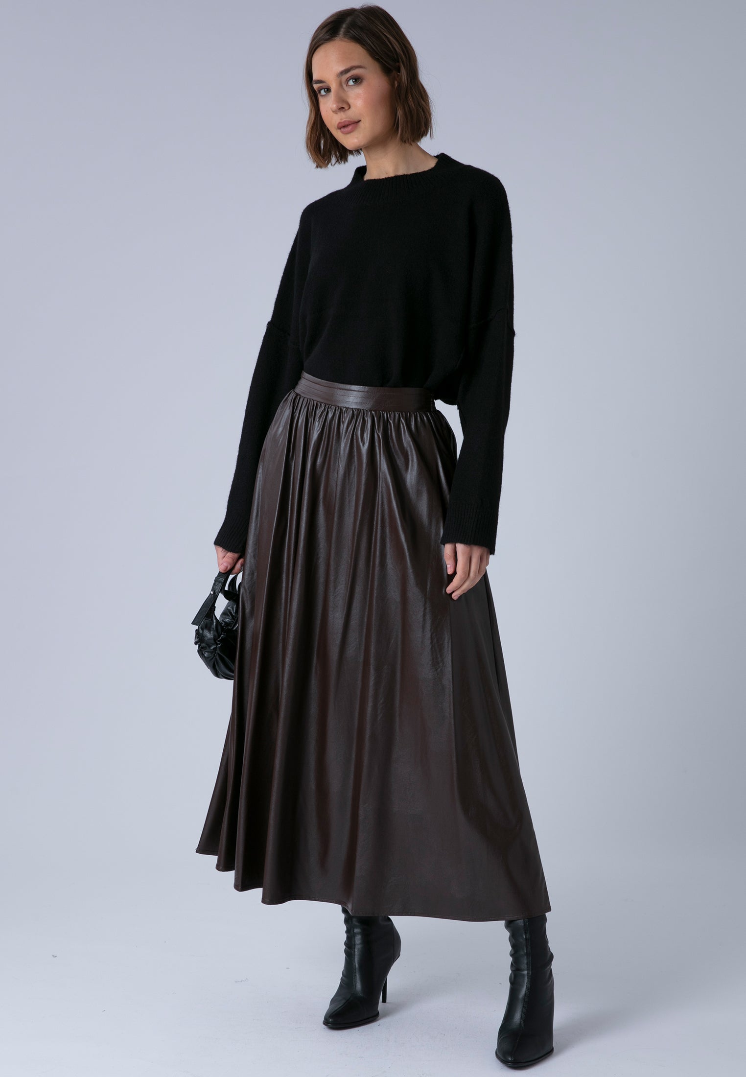 SOPHIE SKIRT BROWN