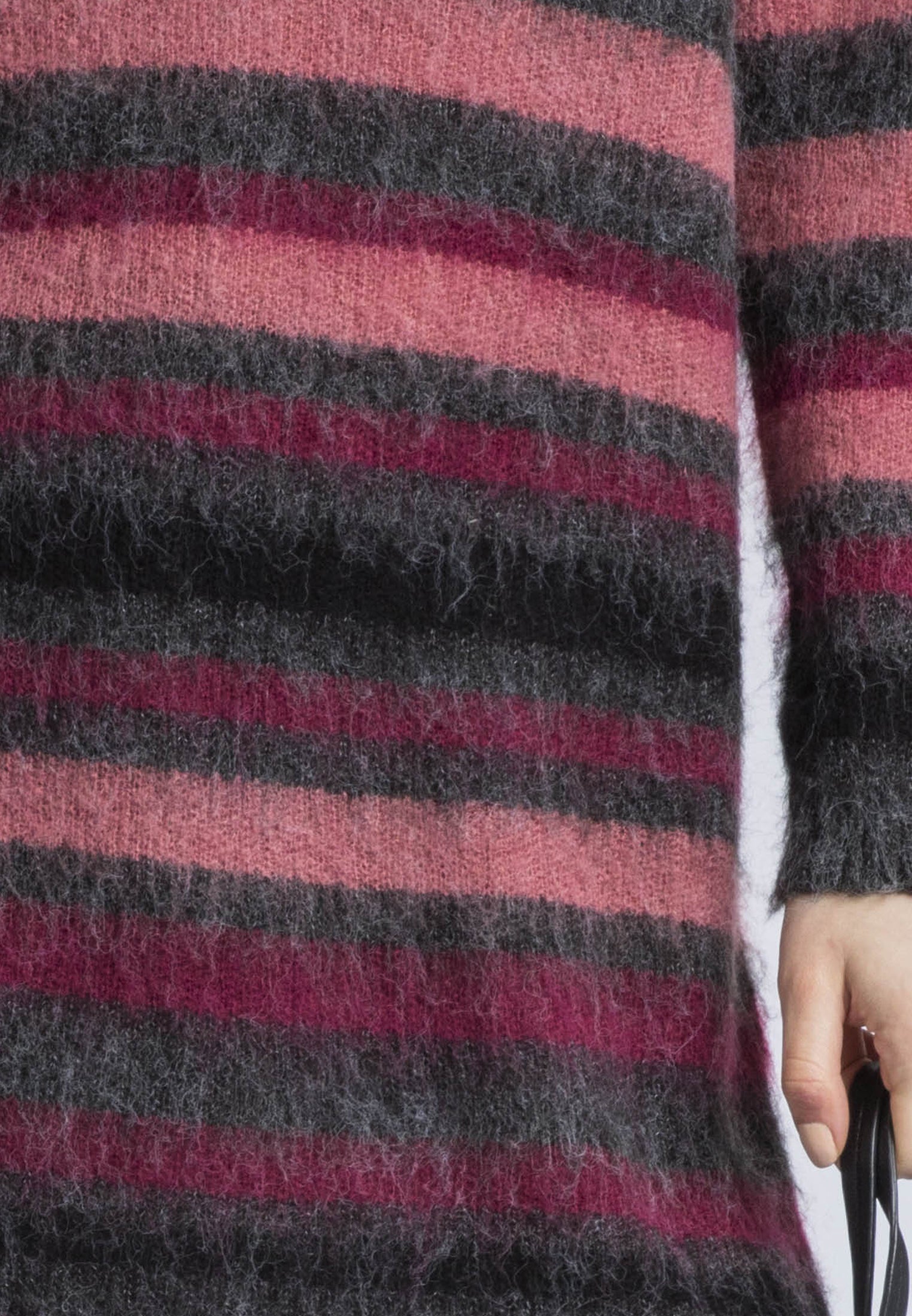 SAINT JUMPER DRESS CHARCOAL & PORT