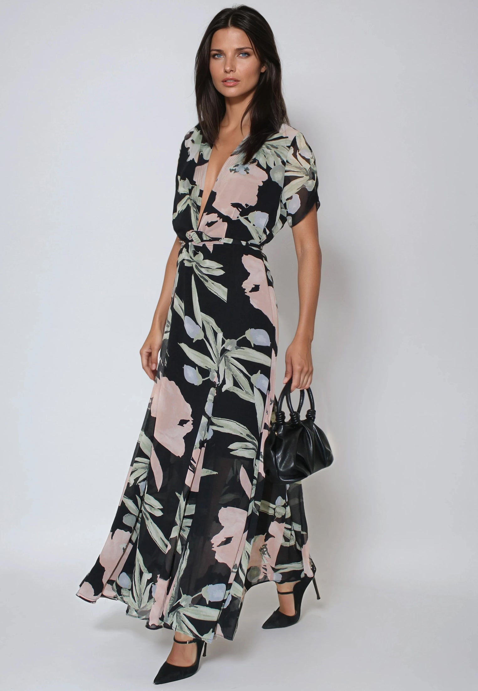 ANJA MAXI WRAP DRESS PRIME