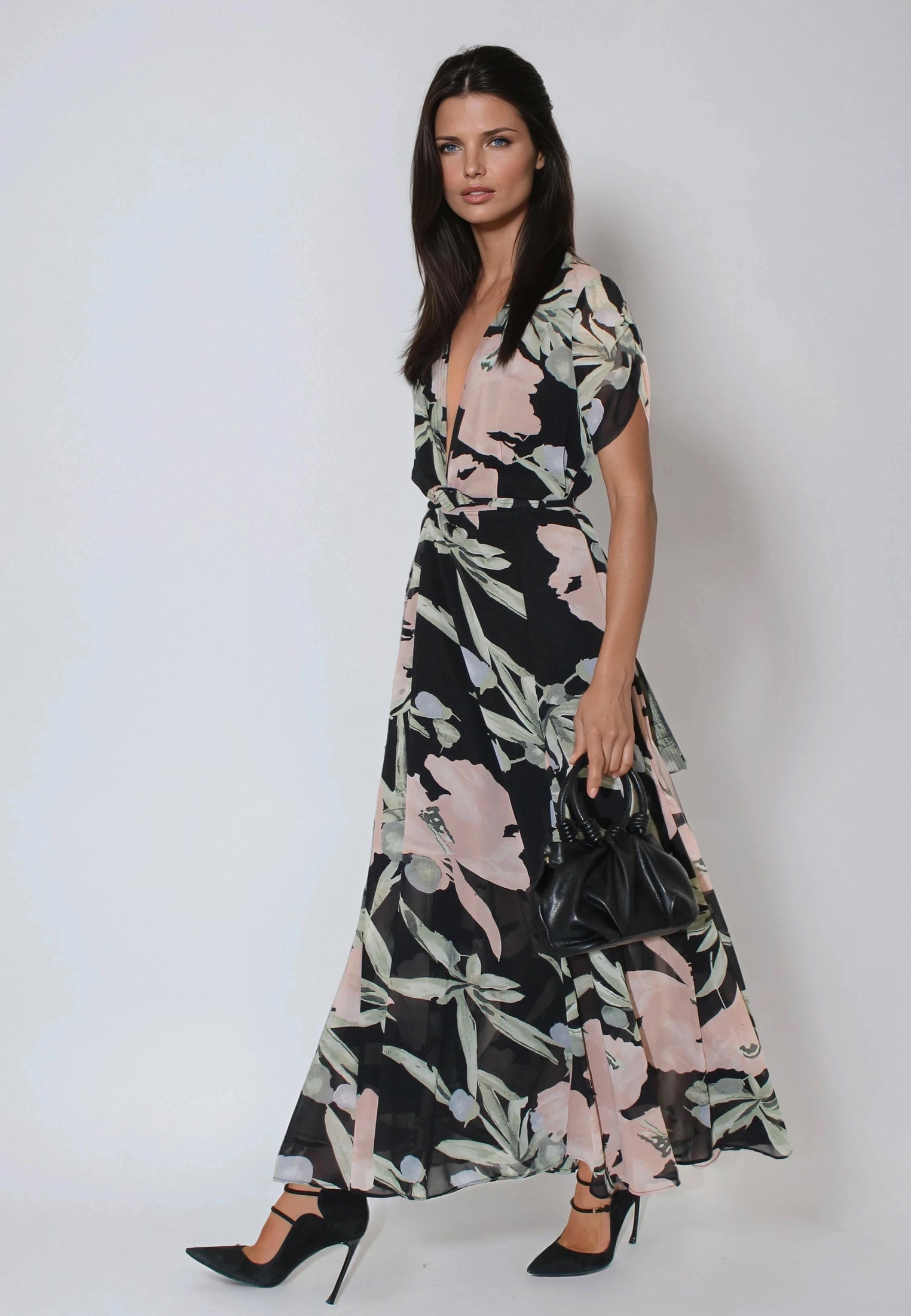 ANJA MAXI WRAP DRESS PRIME