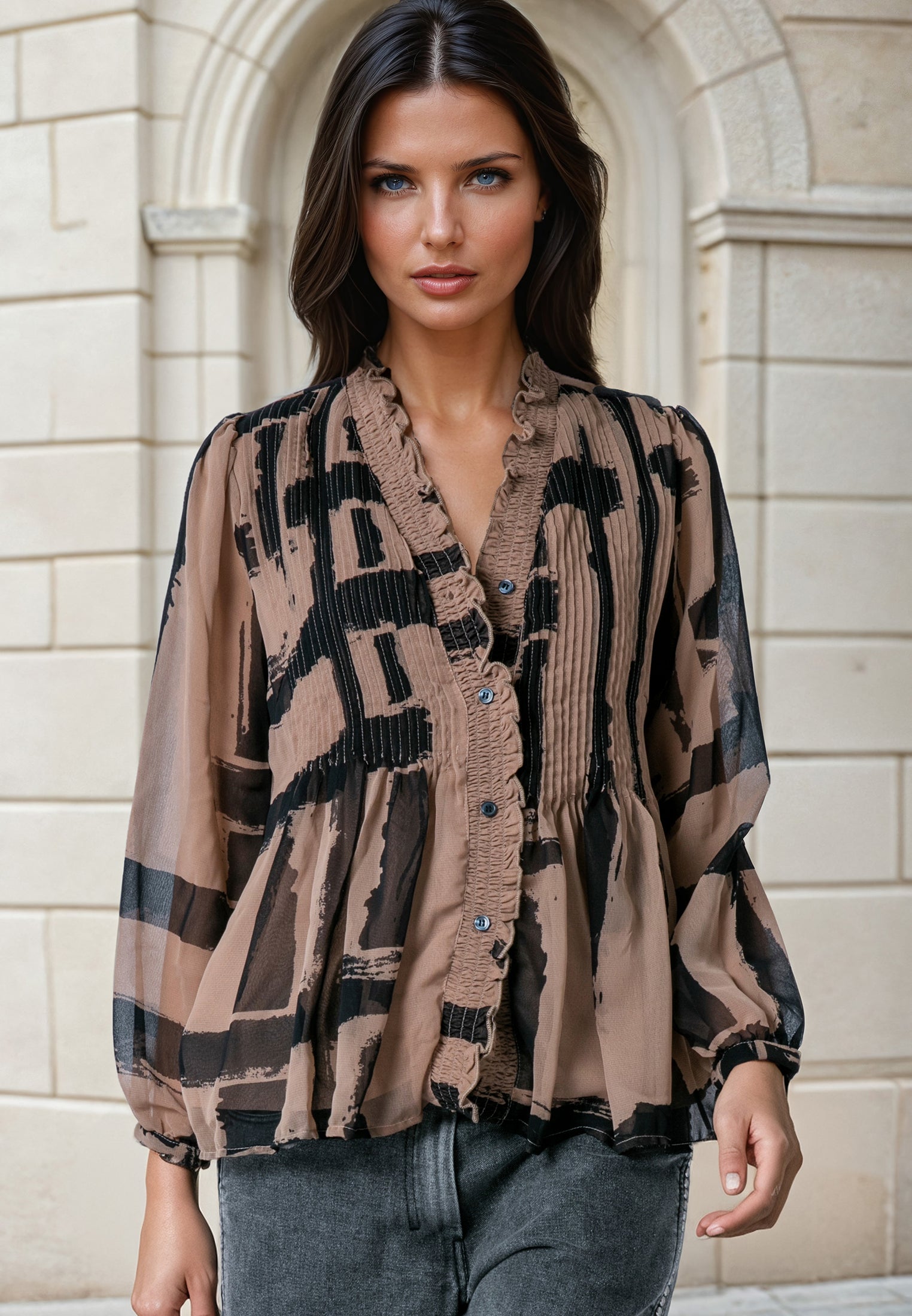 CAROLINA SHIRT SELVAGE COCO