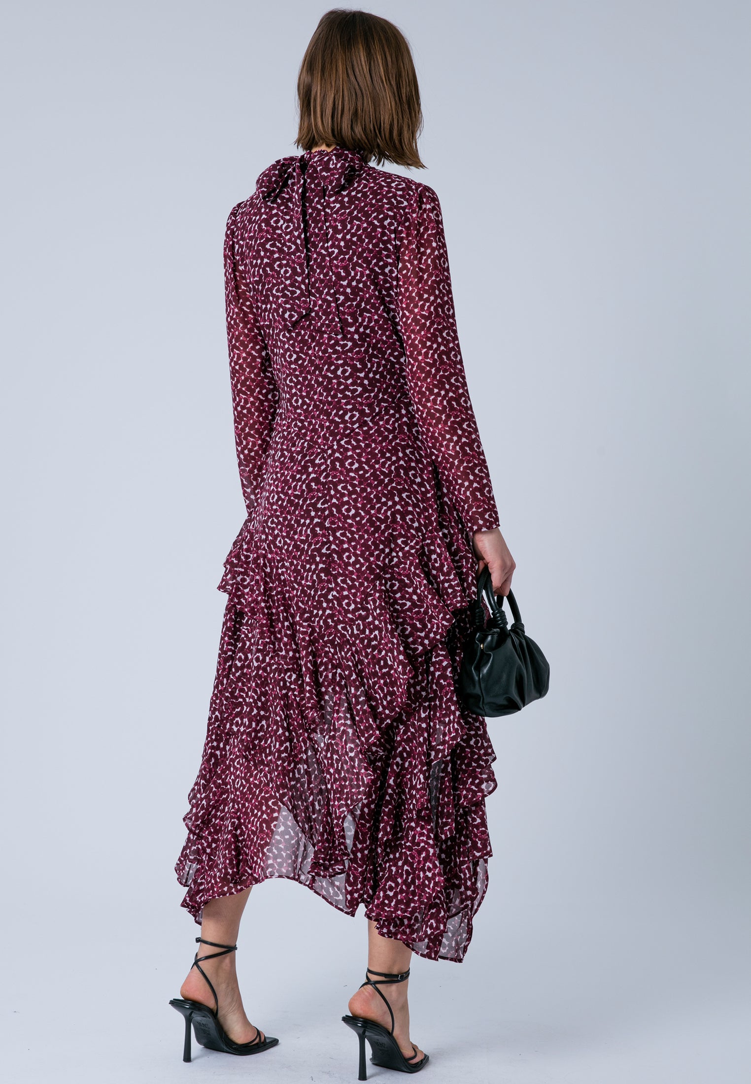 CRESSIDA MAXI DRESS BLEND RED & WHITE